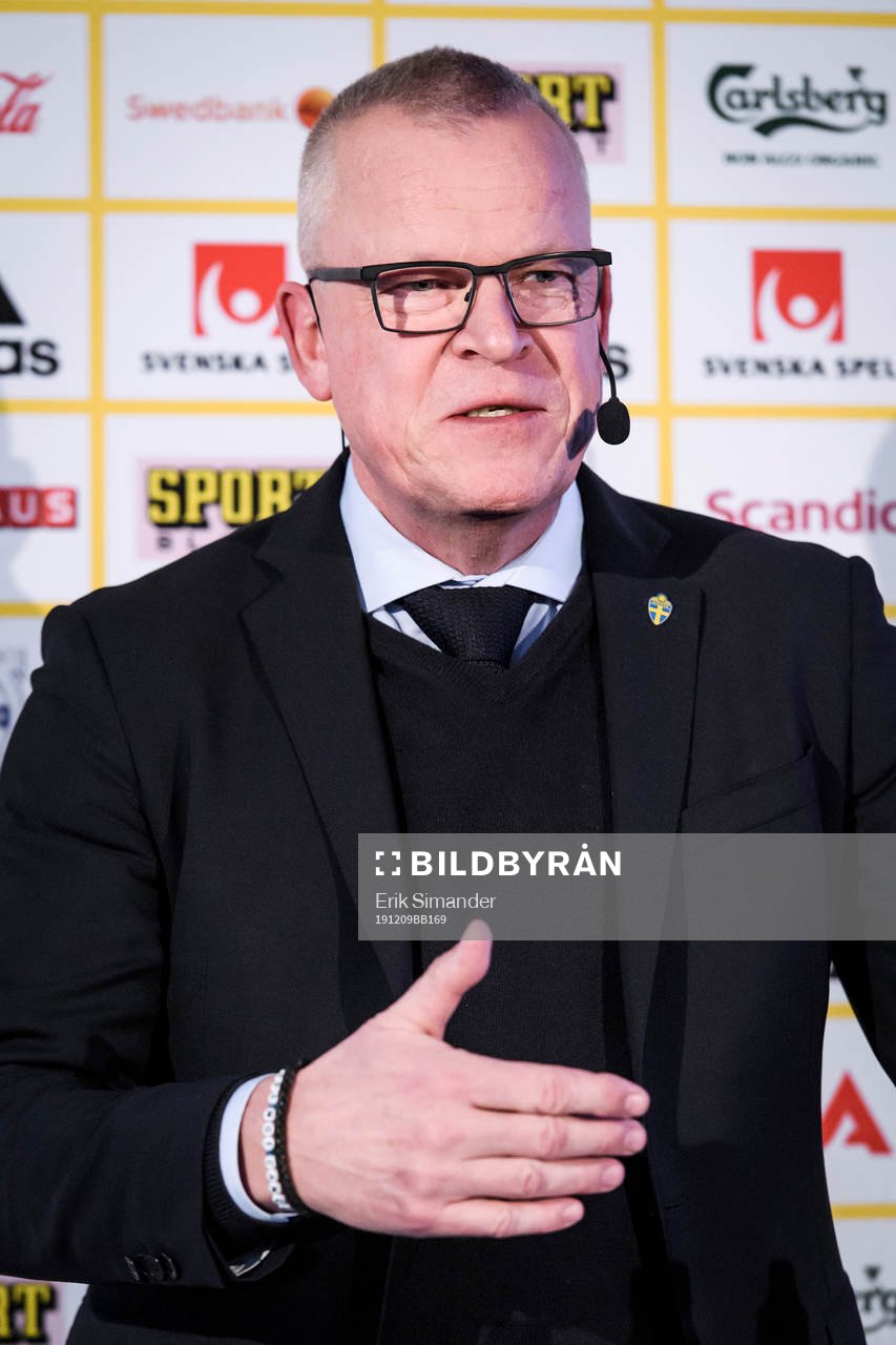 Head coach Janne Andersson of the Swedish national football