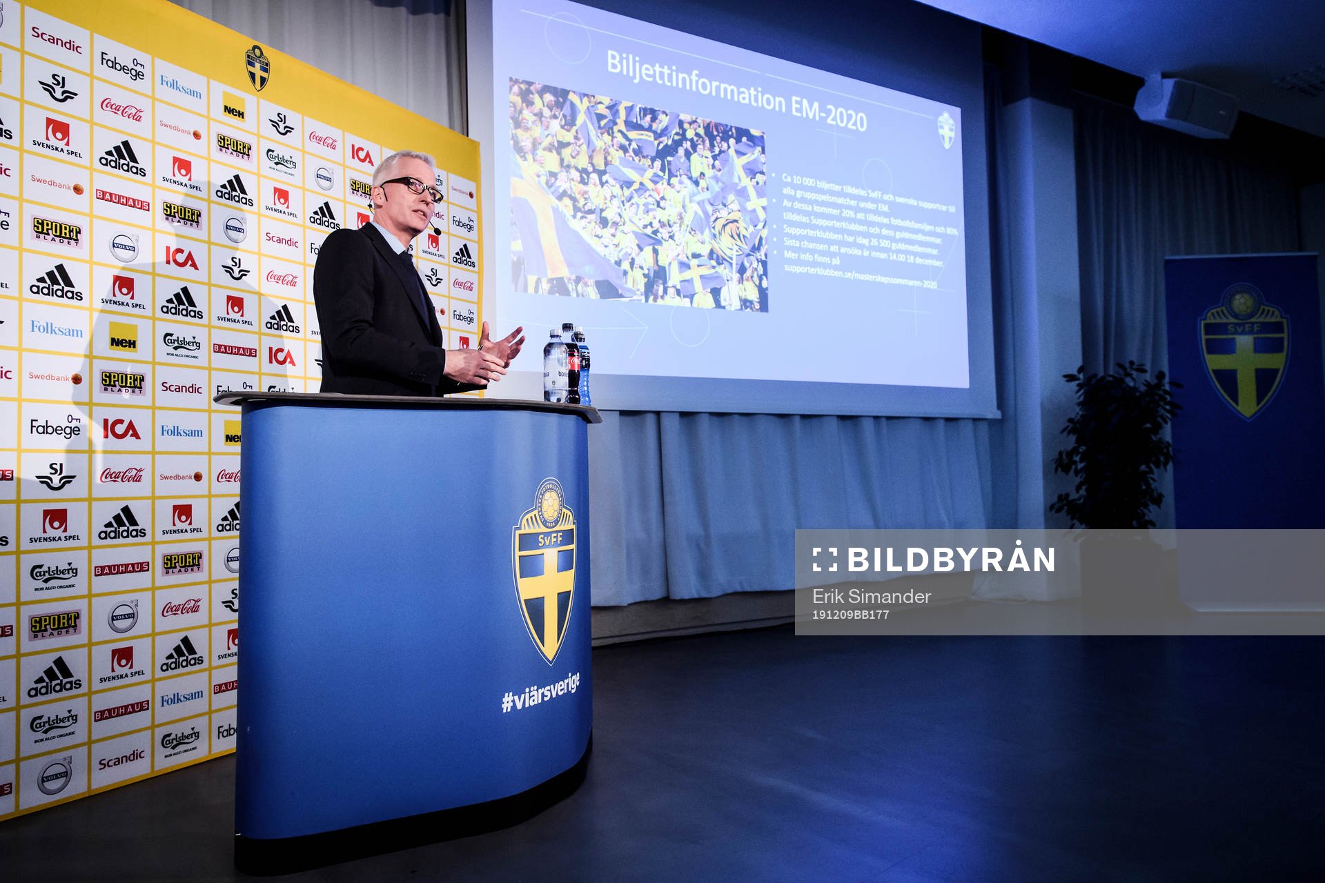 Håkan Sjöstrand, general secretary of the Swedish
