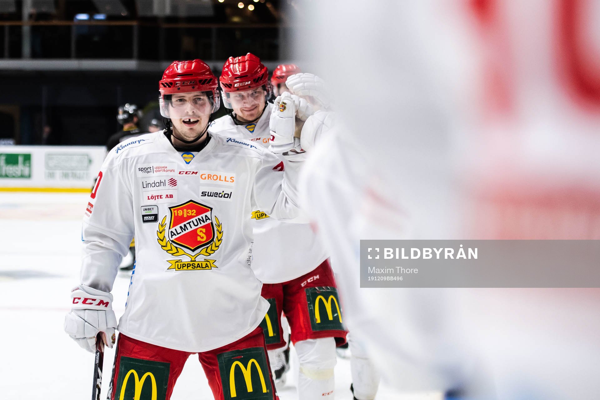 Almtunas Mattias Granlund jublar