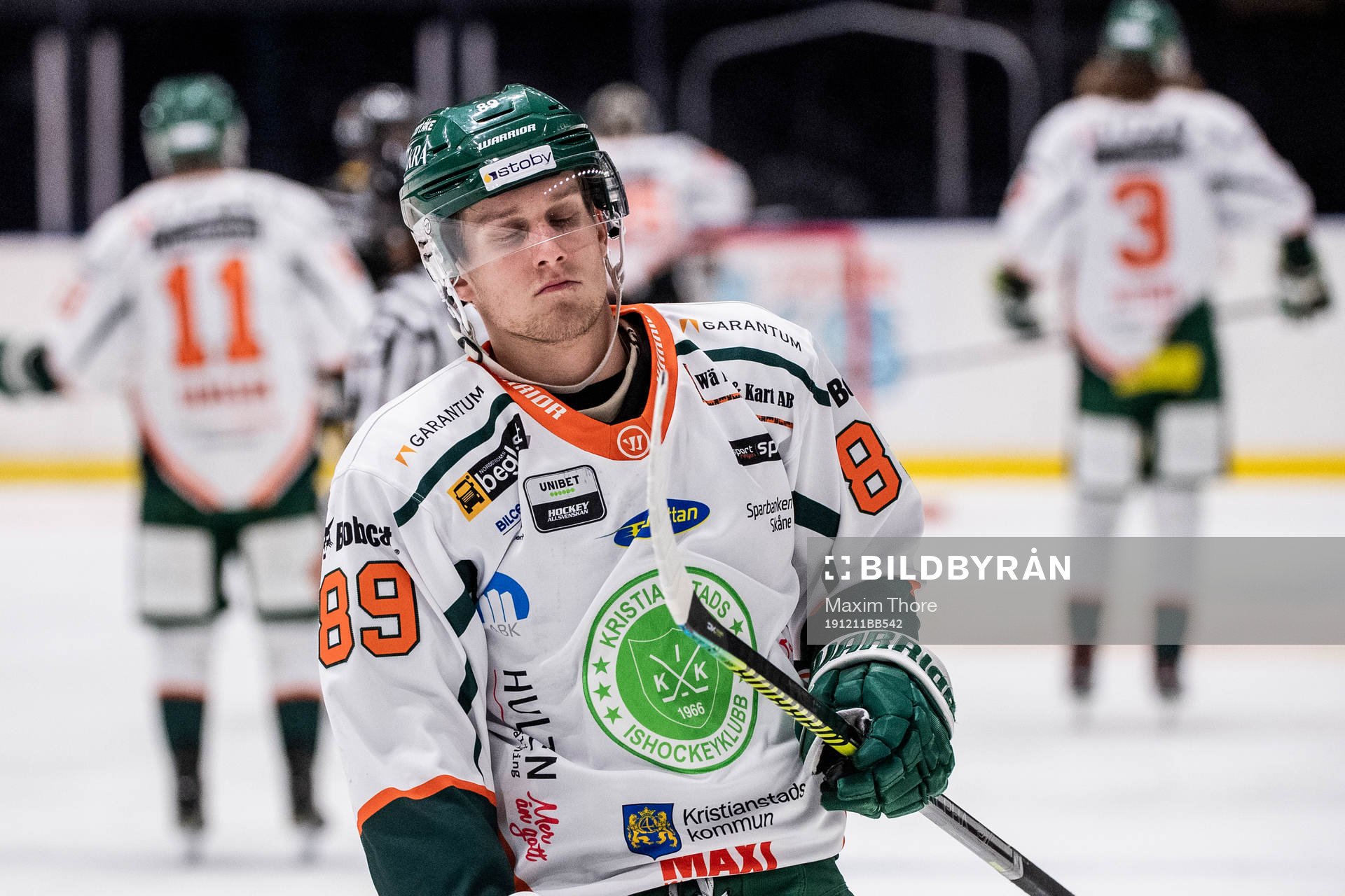 Kristianstads Dennis Finn Olsson deppar
