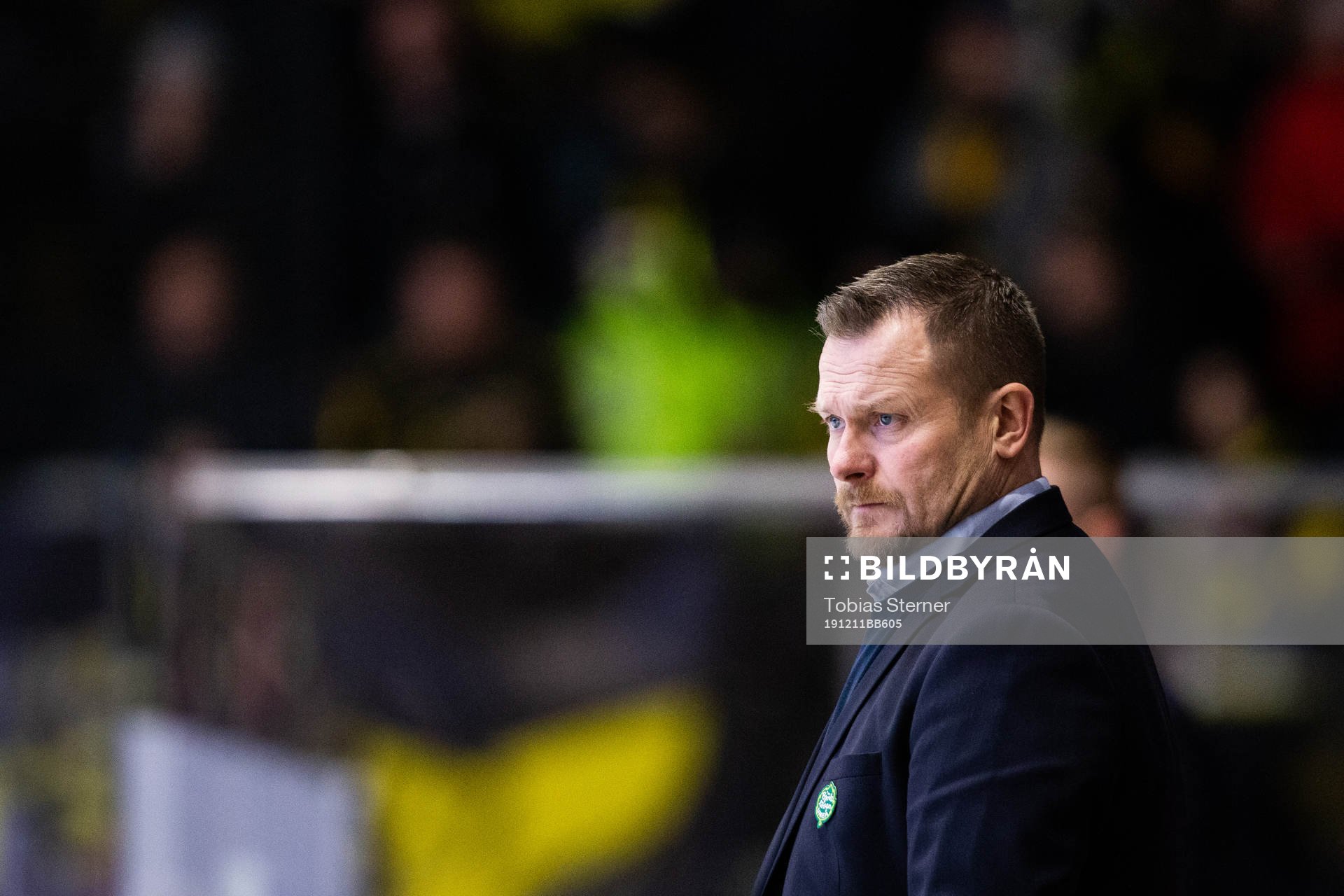 Björklövens tränare Joakim Fagervall