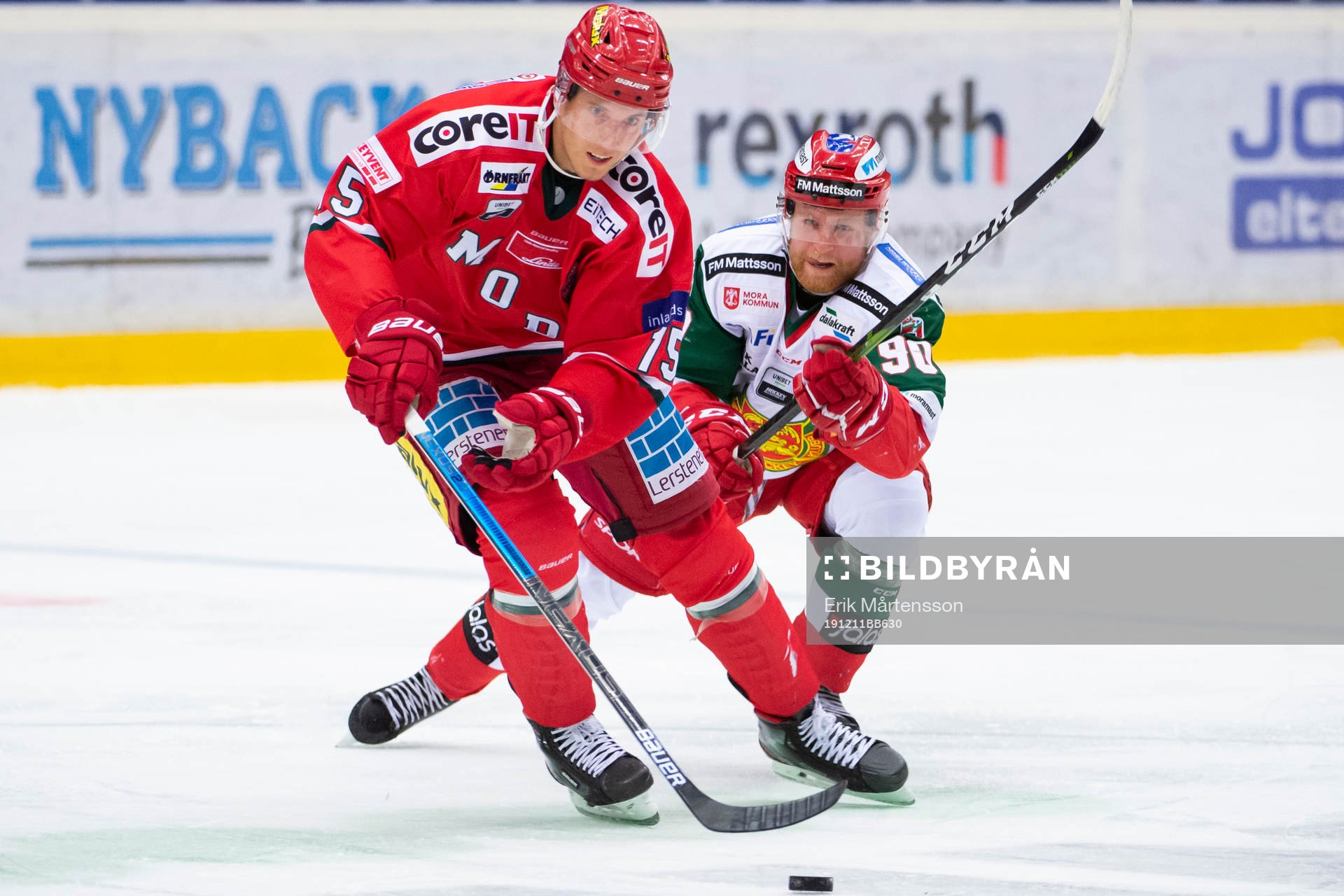 Modos Adam Tambellini och Moras Daniel Ljunggren