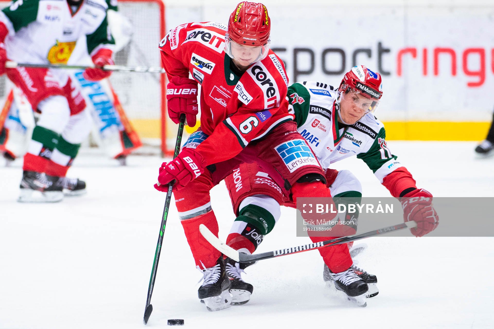 Modos Mattias Norlinder och Moras Dustin Gazley