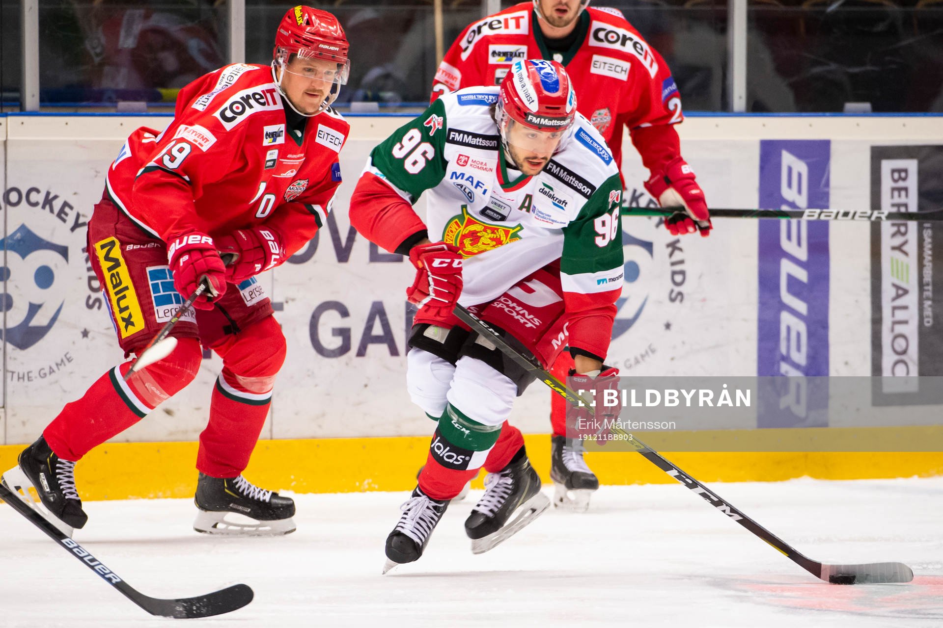 Modos Patrik Karlkvist och Moras Niki Petti