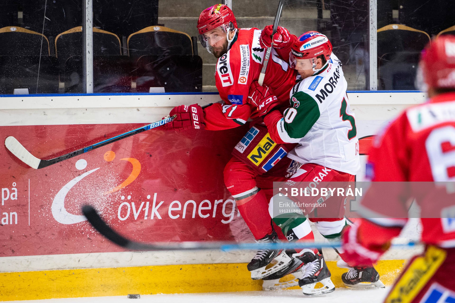 Modos Oscar Hedman och Moras Dustin Gazley