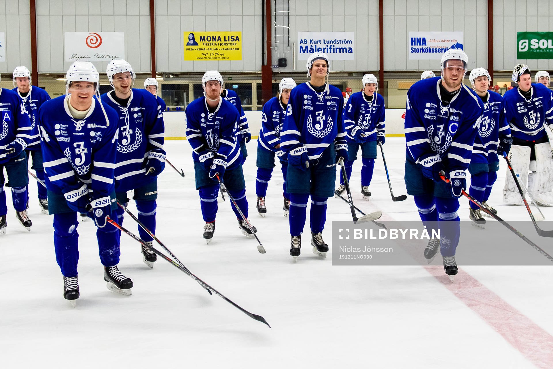 Jonstorps spelarna jublar