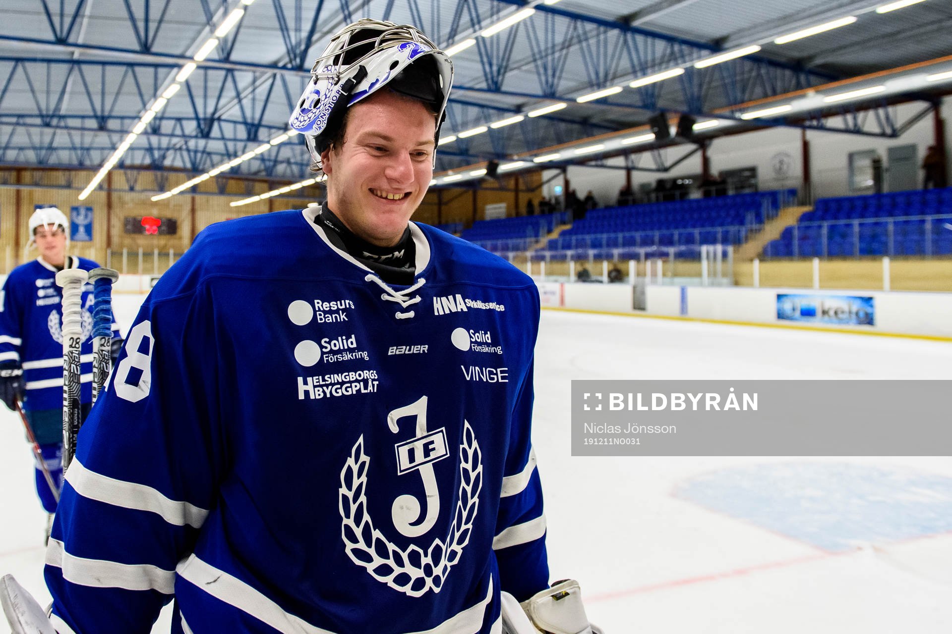 Jonstorps målvakt Viktor Carlsson