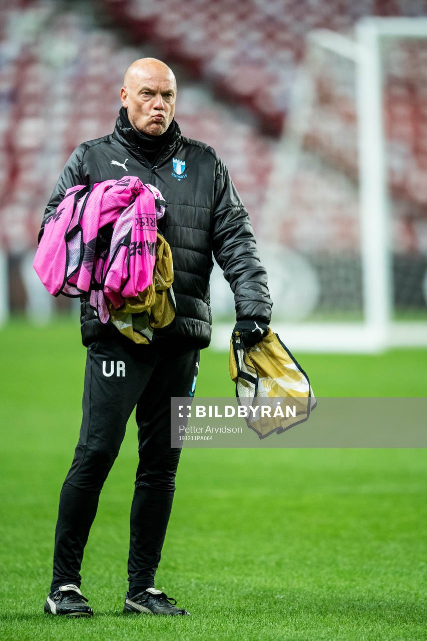 Uwe Rösler, head coach of Malmö FF