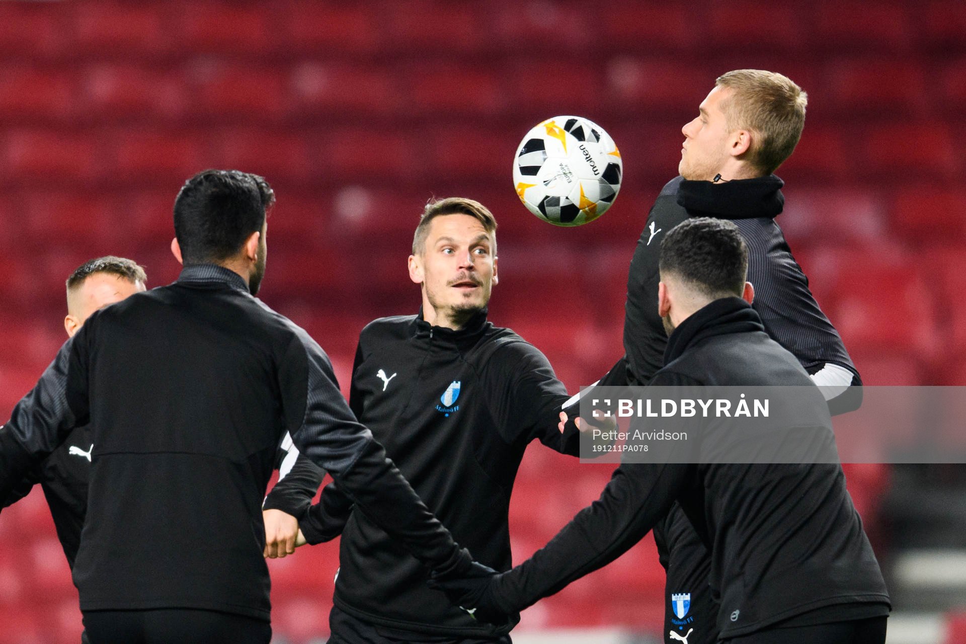 Markus Rosenberg and Felix Beijmo of Malmö FF