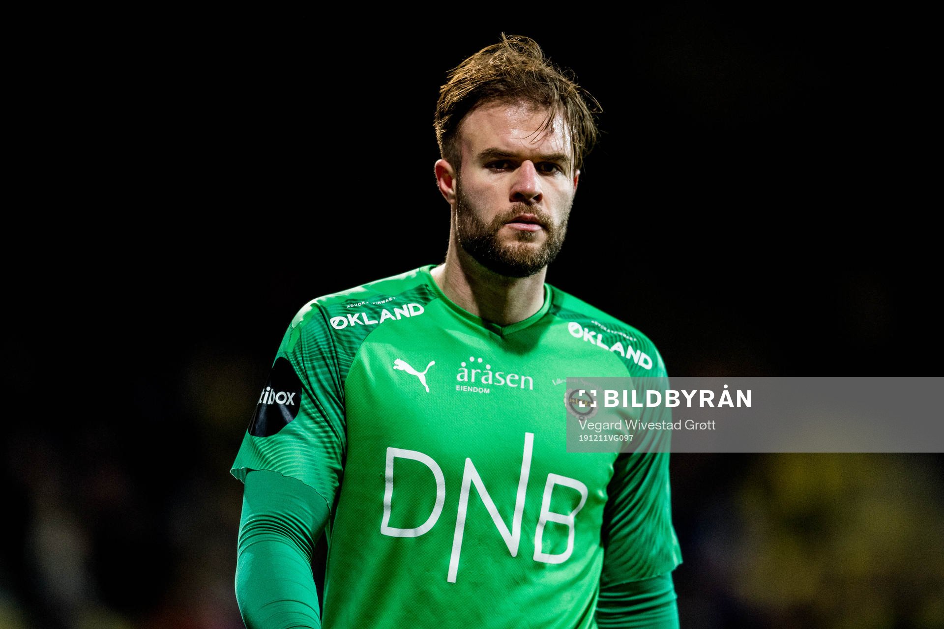 Goalkeeper Marko Maric of Lillestrøm