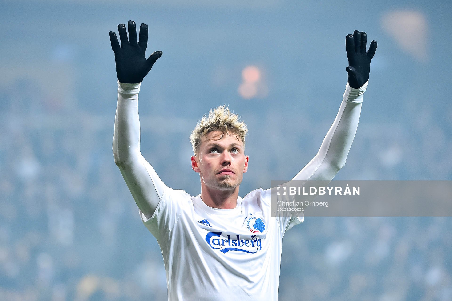 Viktor Fischer of FC Köpenhamn reacts