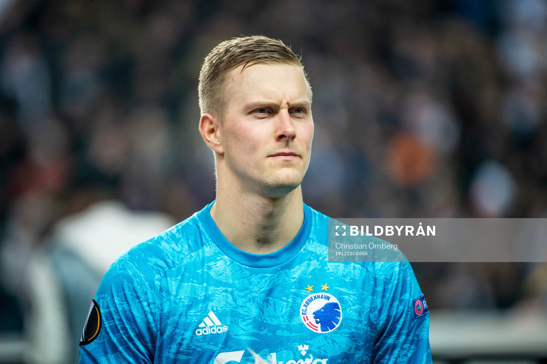 Goalkeeper Karl-Johan Johnsson of FC Köpenhamn