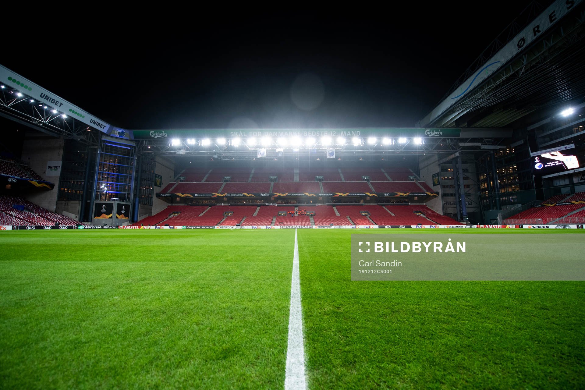 General view of the arena Parken