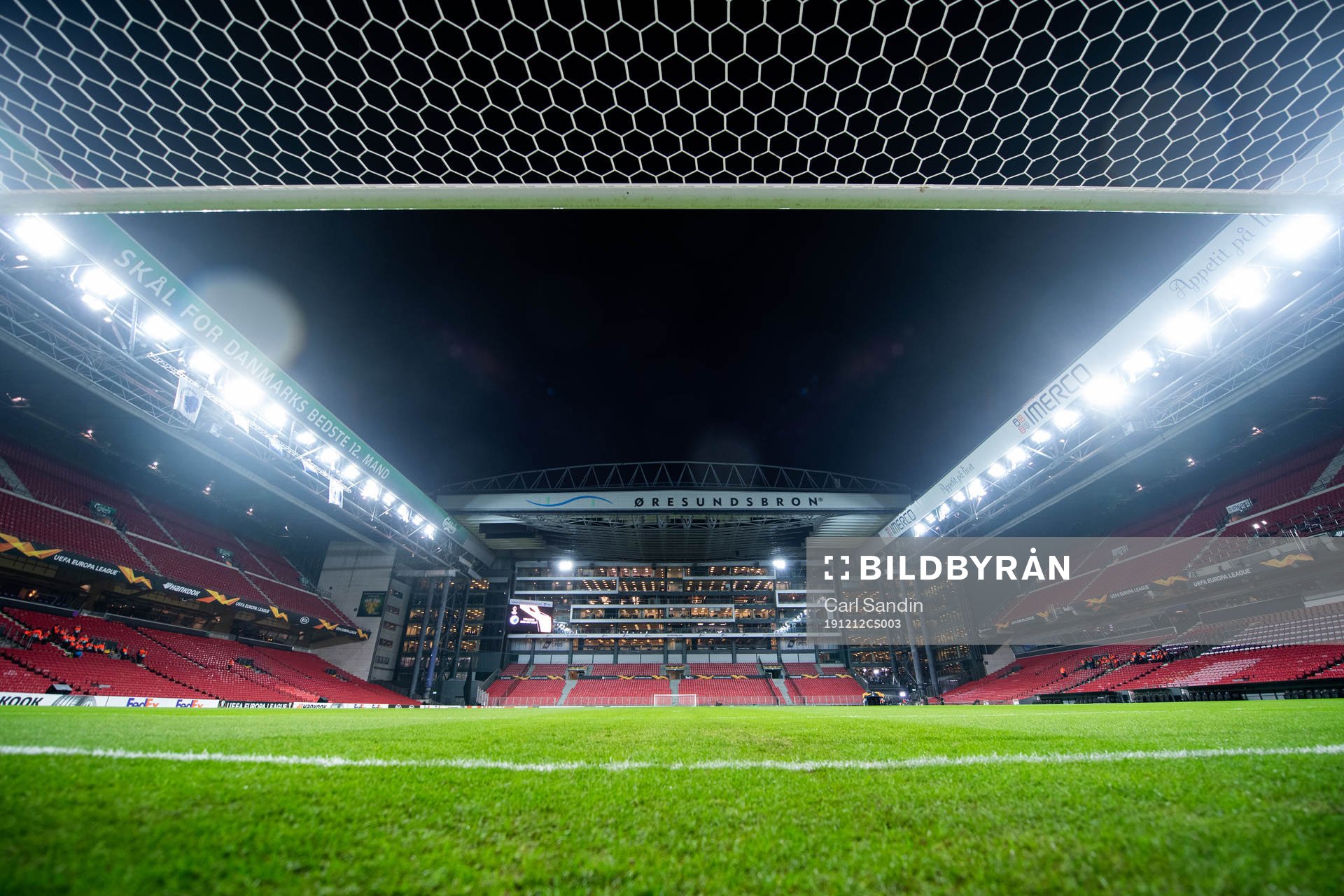 General view of the arena Parken