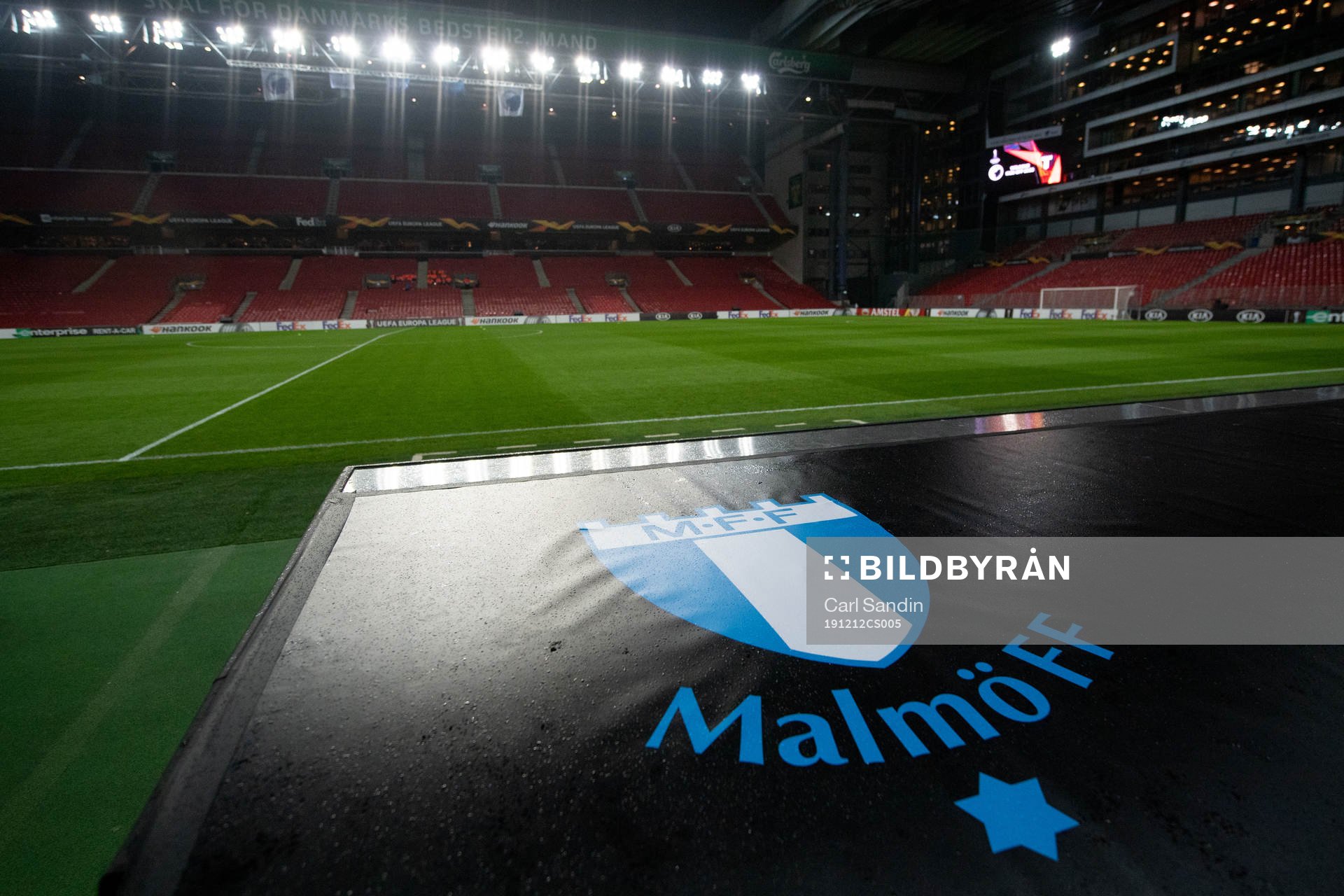 The logo of Malmö FF