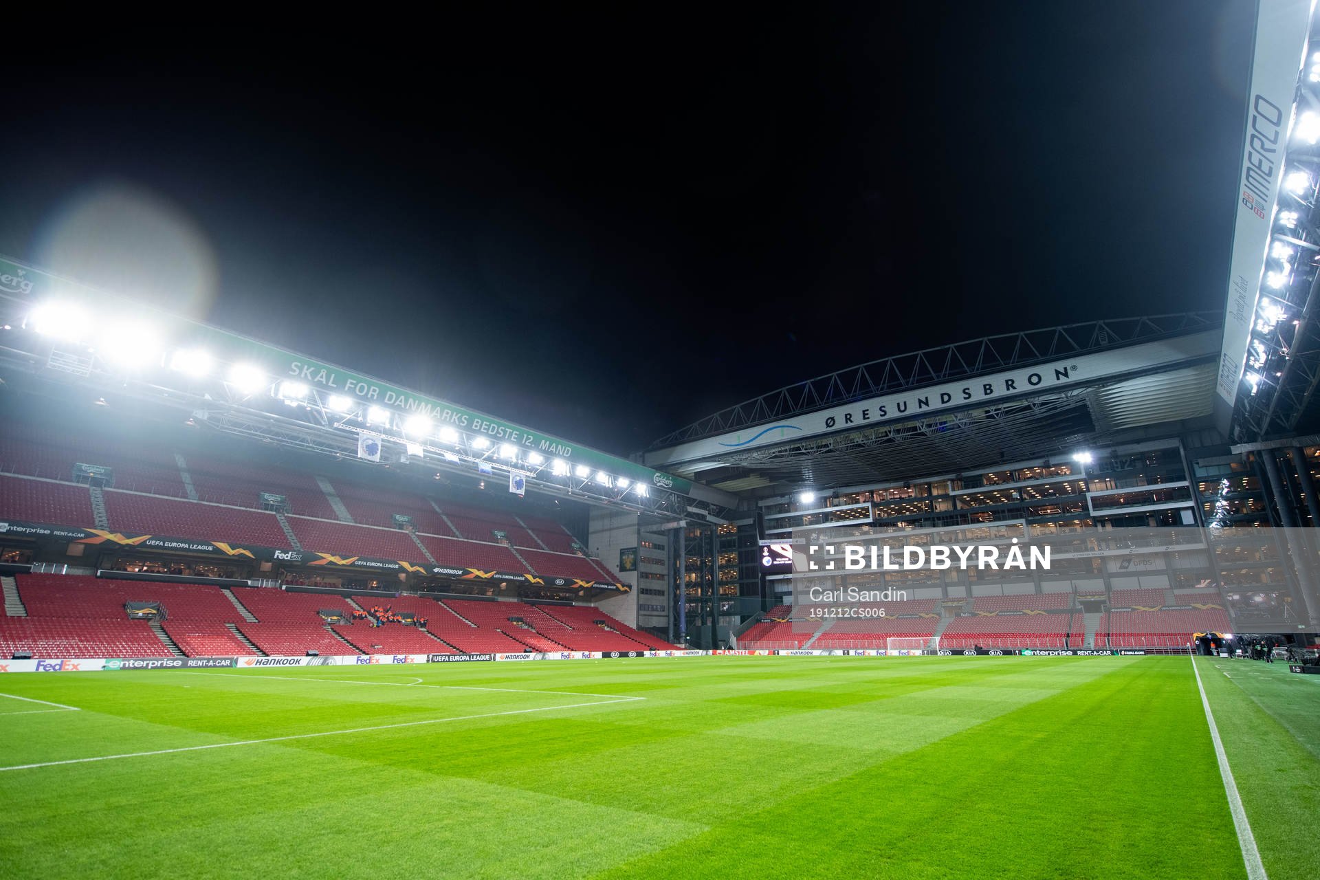 General view of the arena Parken