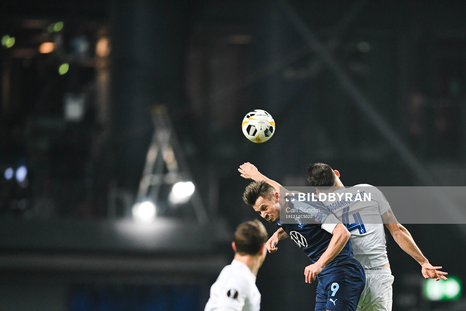 Markus Rosenberg of Malmö FF and Sotirios Papagiannopoulos