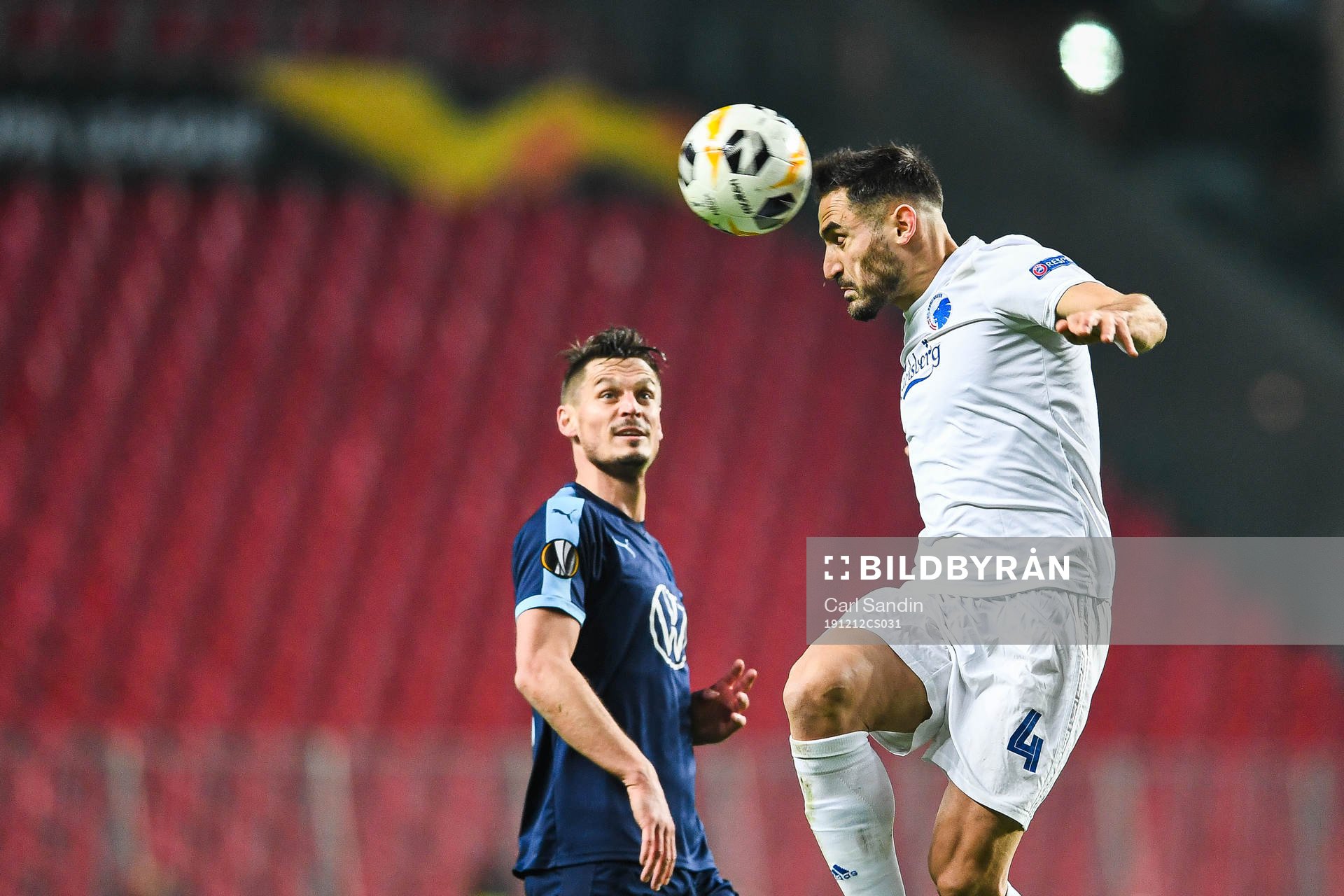 Markus Rosenberg of Malmö FF and Sotirios Papagiannopoulos