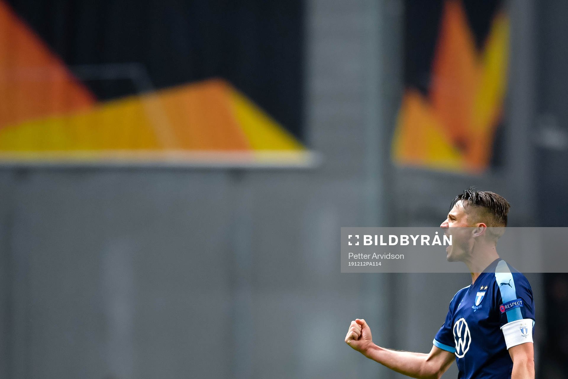 Markus Rosenberg of Malmö FF celebrates