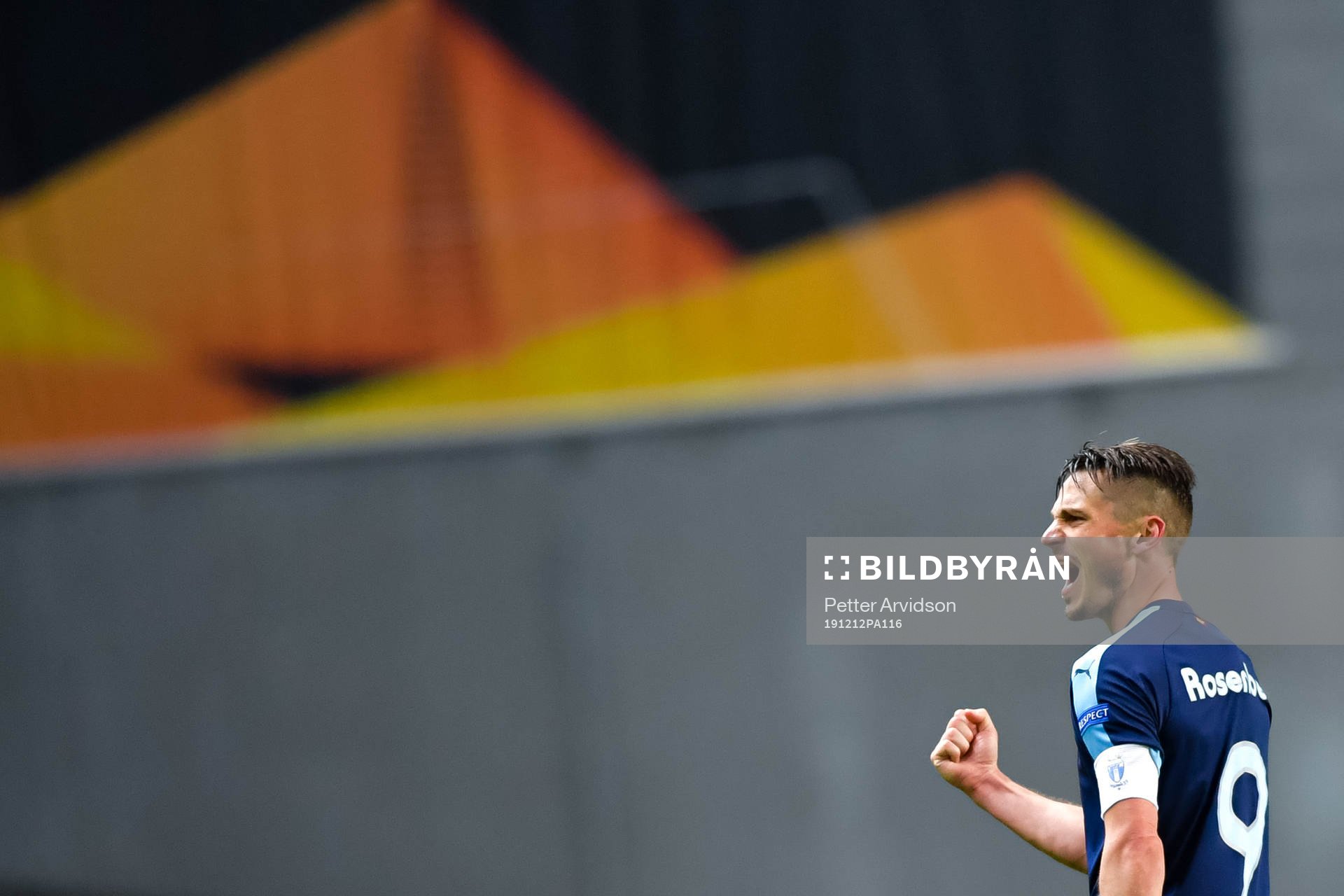 Markus Rosenberg of Malmö FF celebrates