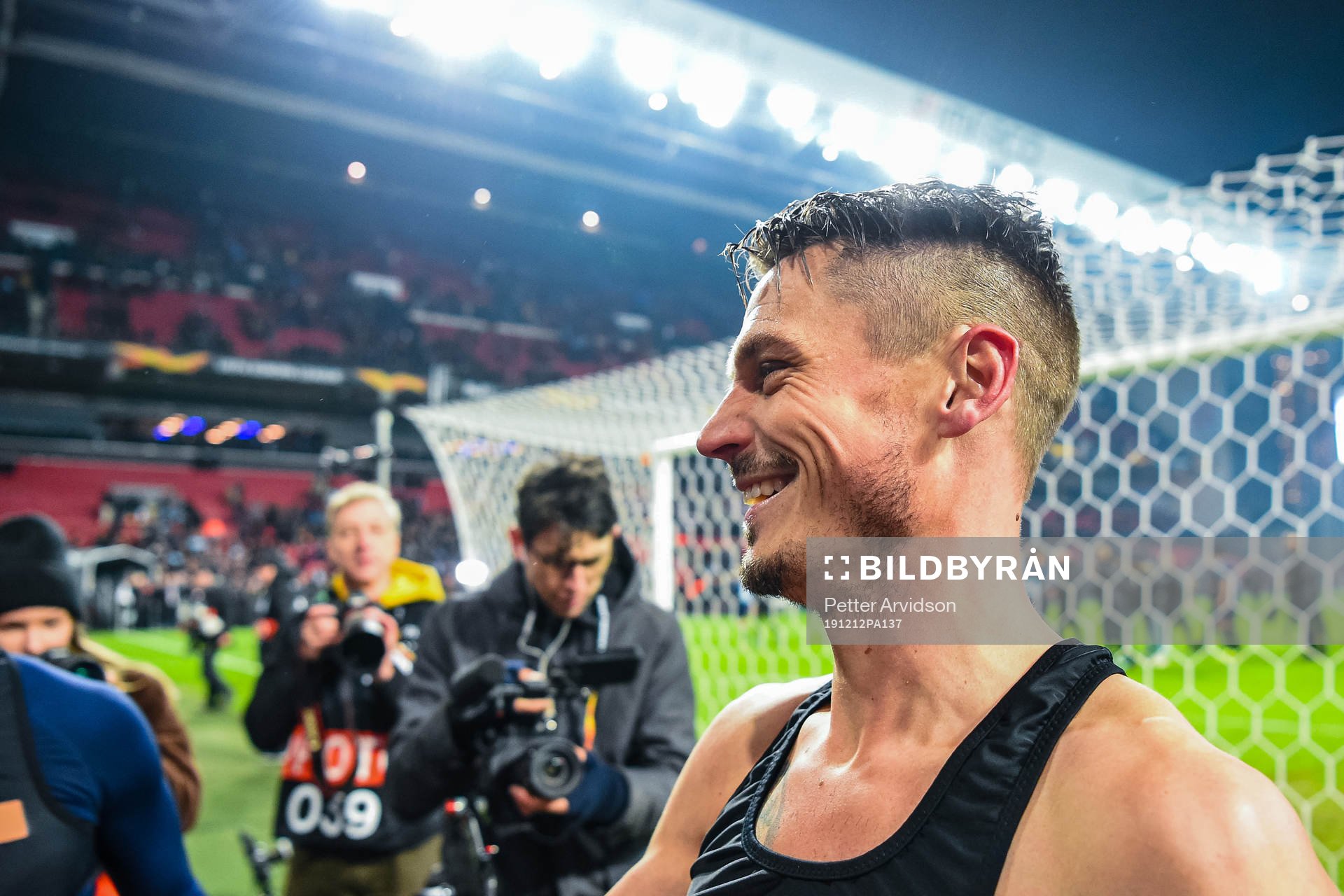 Markus Rosenberg of Malmö FF celebrates