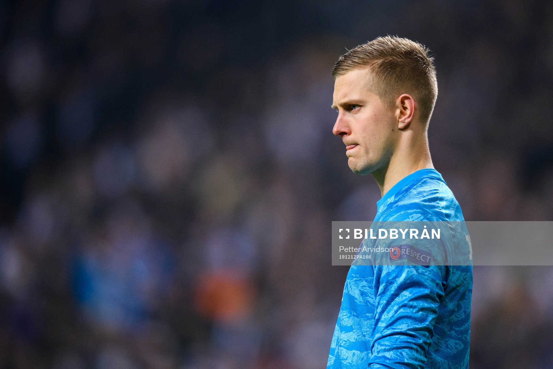 Goalkeeper Karl-Johan Johnsson of FC Köpenhamn