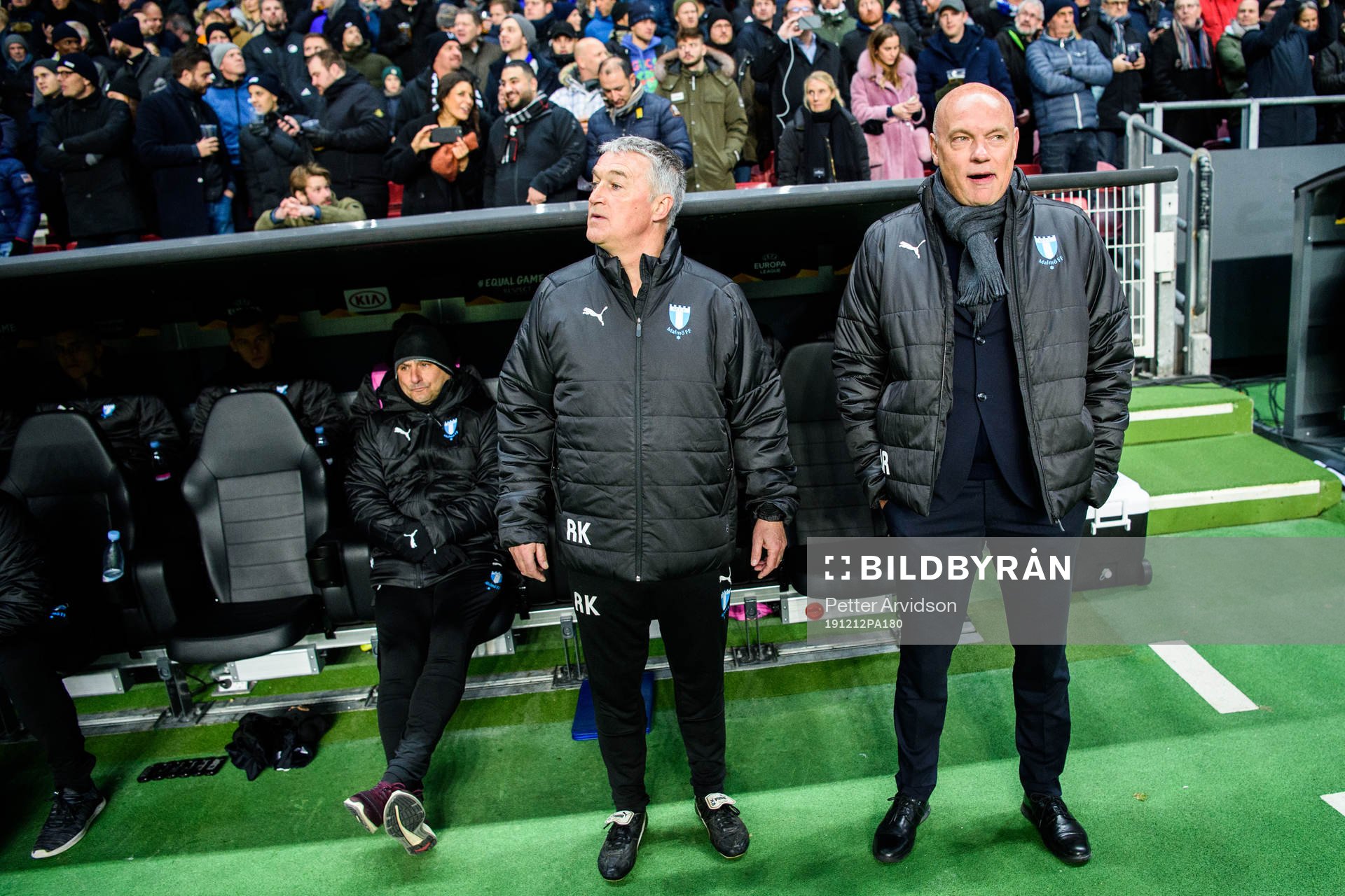 Rob Kelly, assistant coach and Uwe Rösler, head coach of