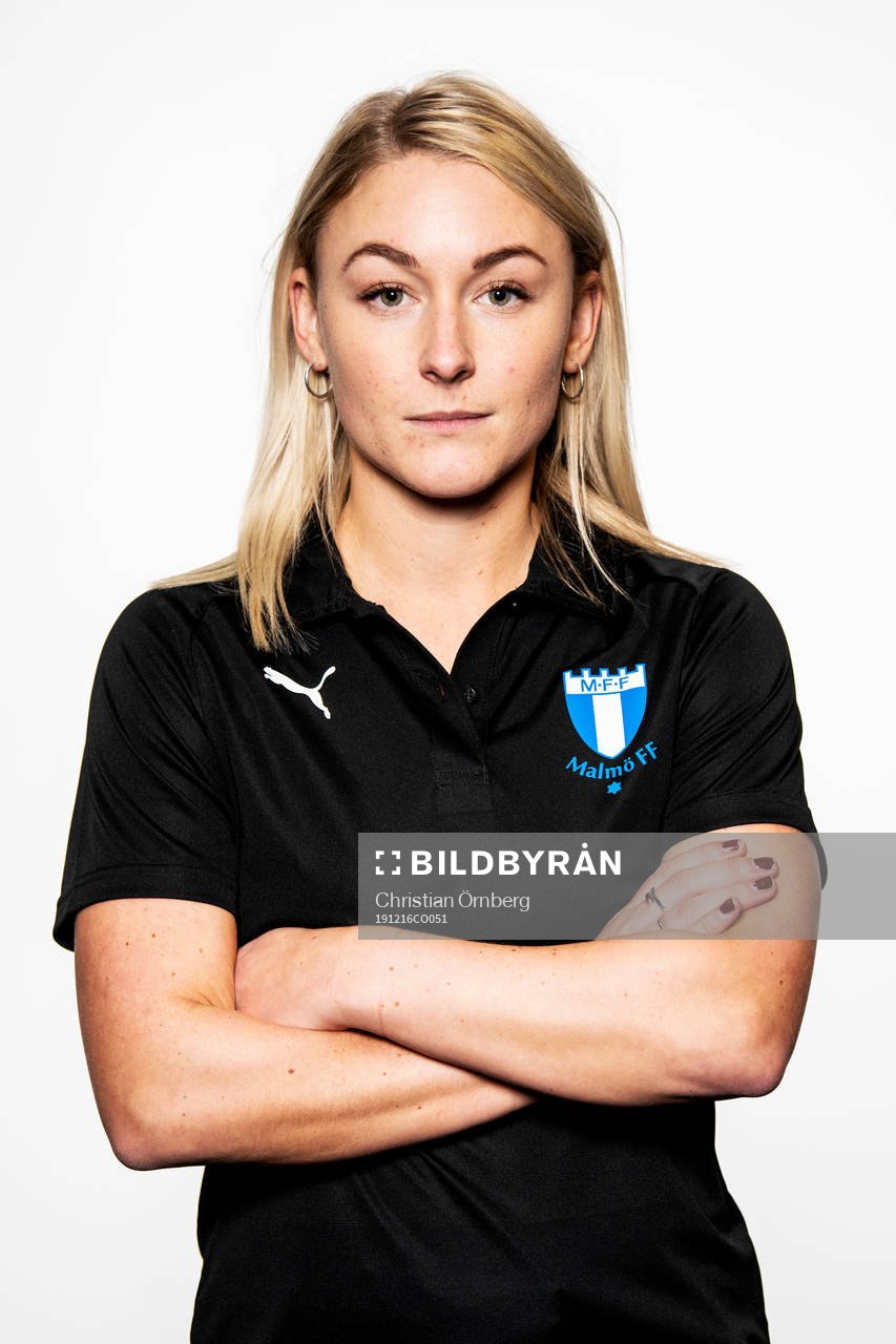 Andrea Sjögren i Malmö FFs damlag