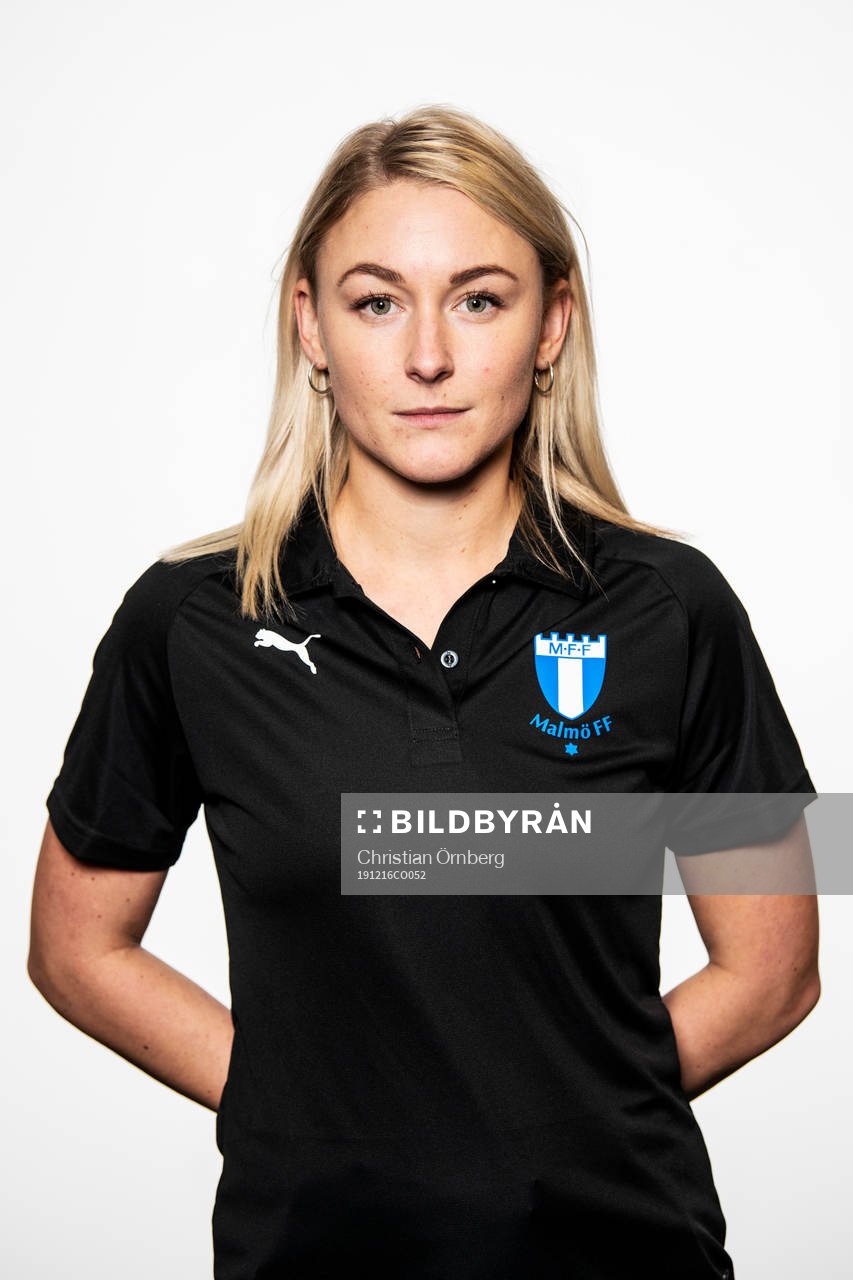 Andrea Sjögren i Malmö FFs damlag