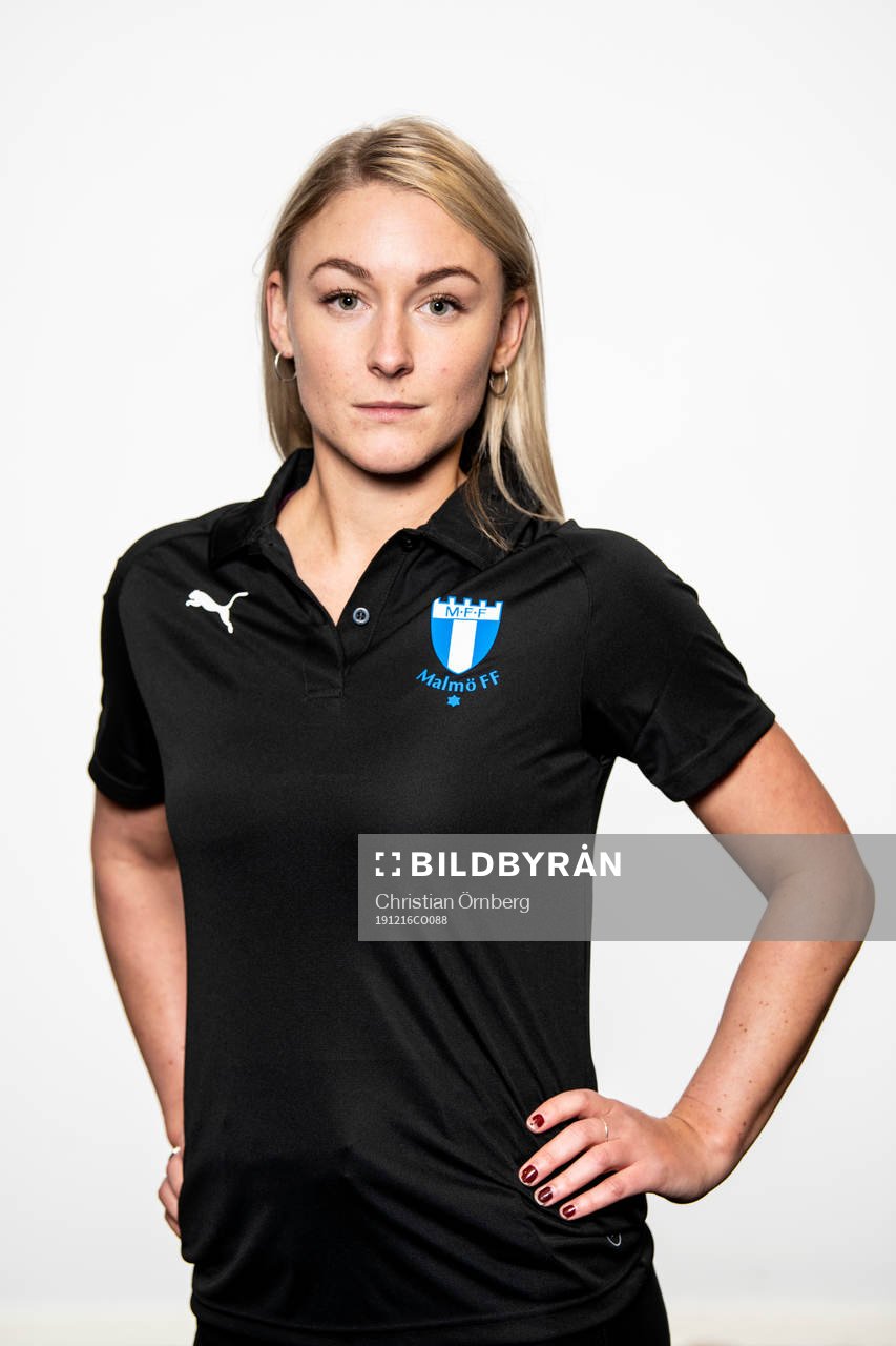 Andrea Sjögren i Malmö FFs damlag
