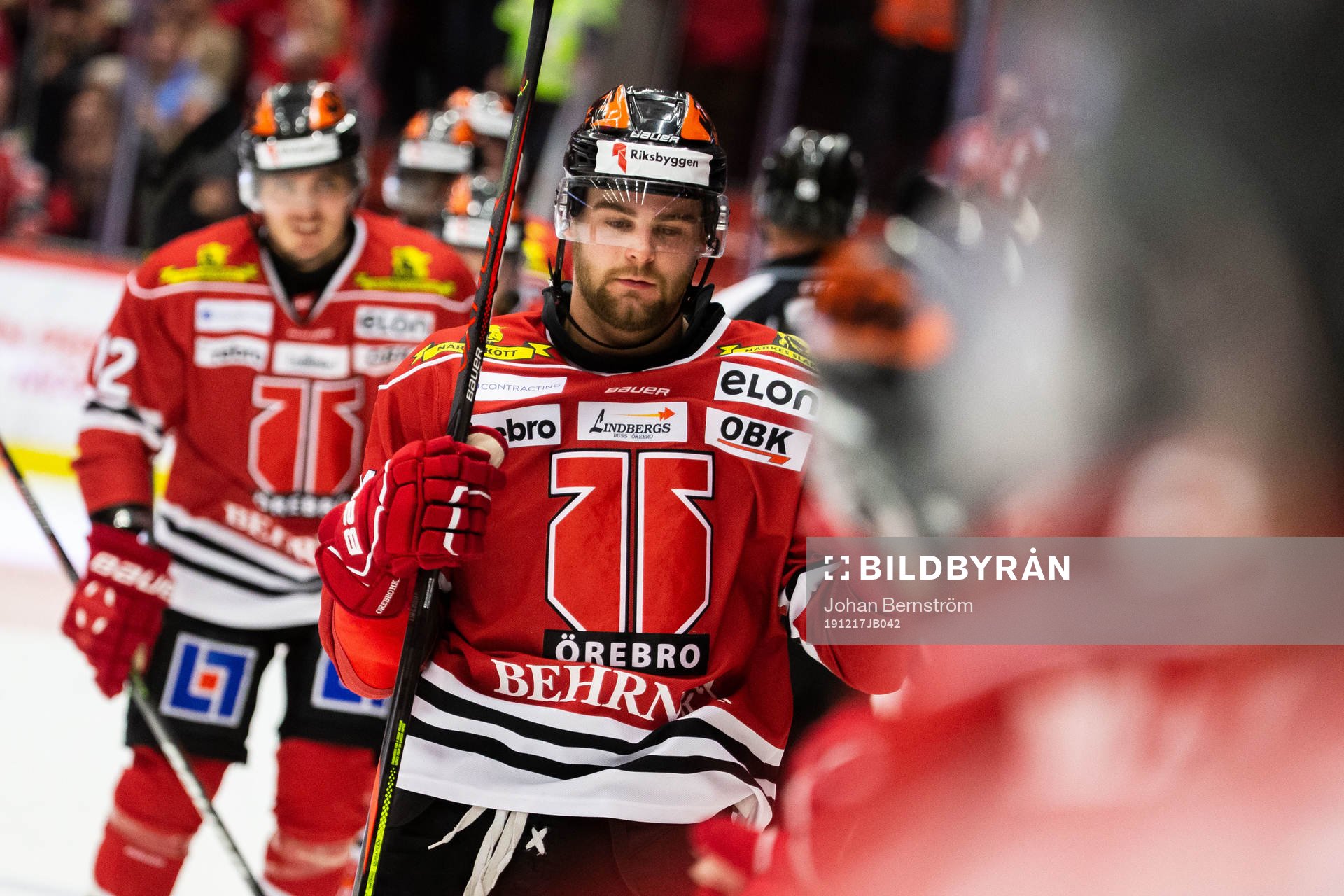 Örebros Aaron Irving jublar