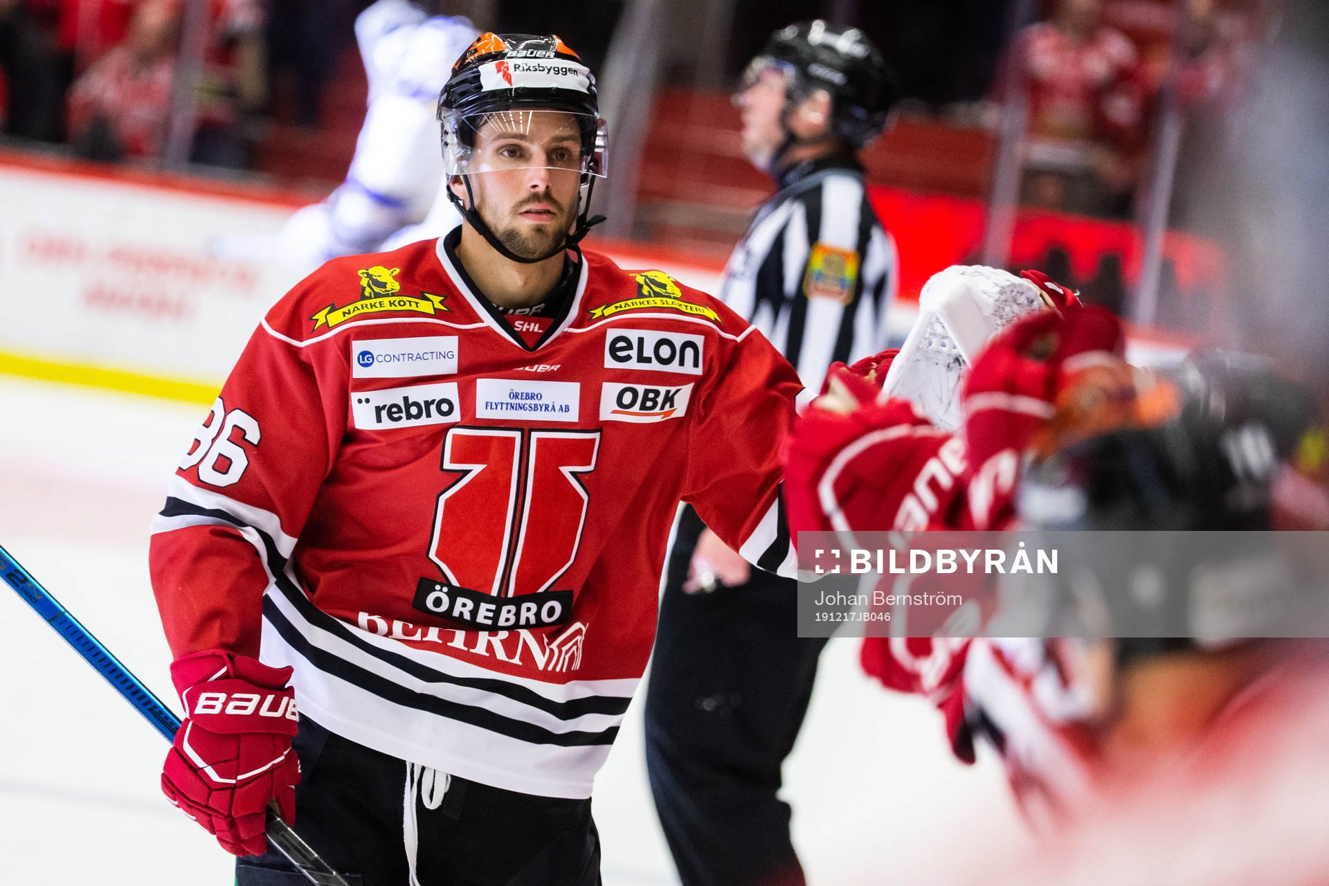 Örebros Mathias Bromé jublar