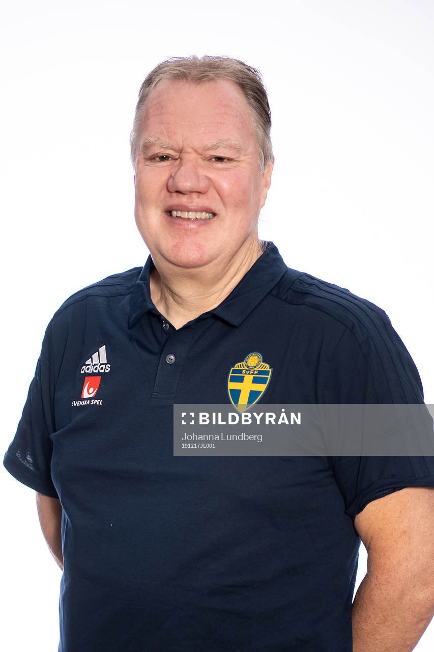 Karl-Erik Nilsson från Svenska fotbollförbundets styrelse poserar för porträtt den 17 december 2019 i Stockholm.
