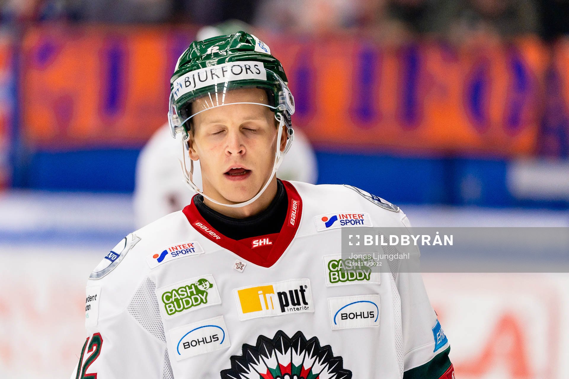 Frölundas Max Friberg deppar