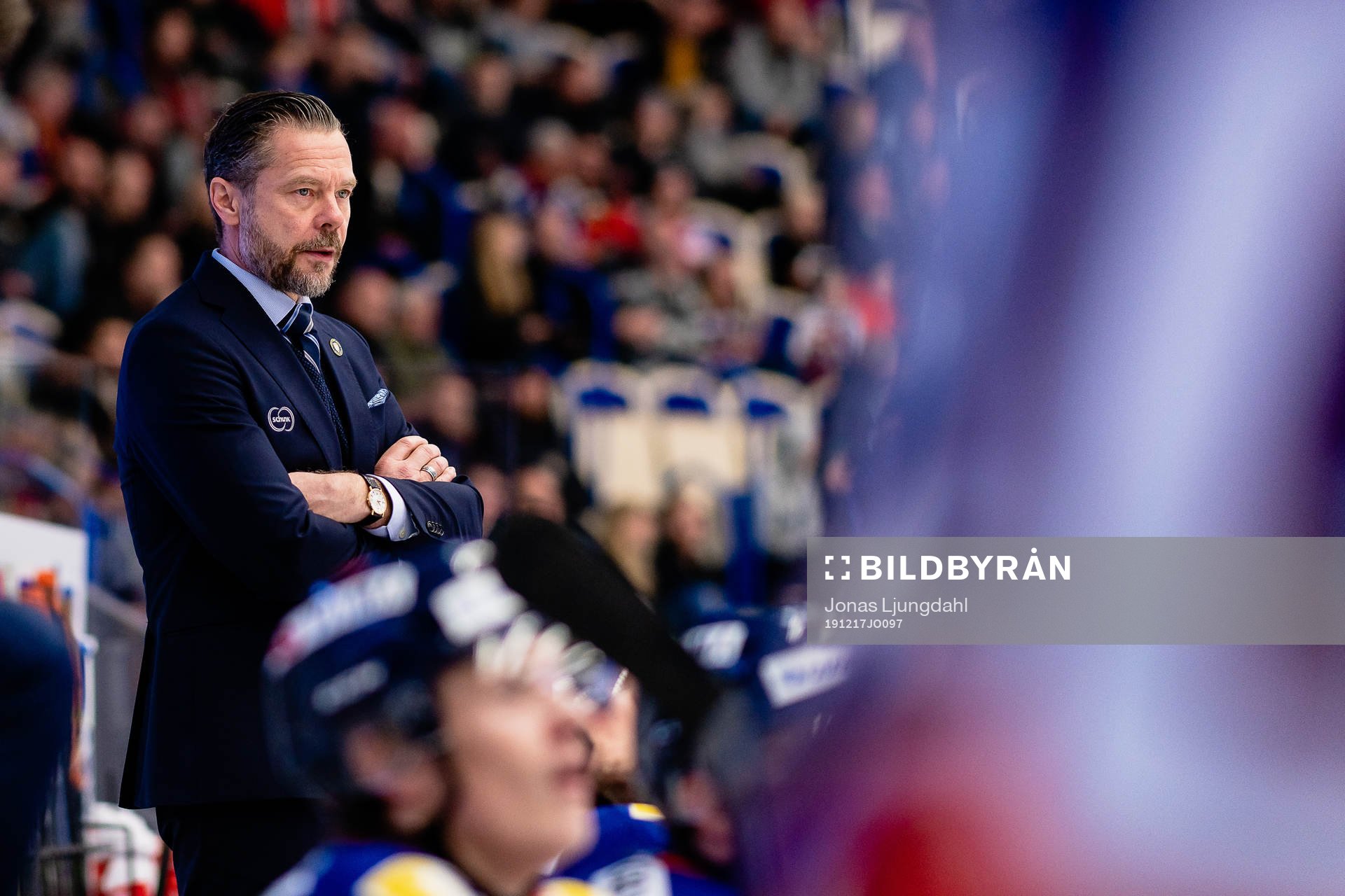 Växjös assisterande tränare Fredrik Hellgren