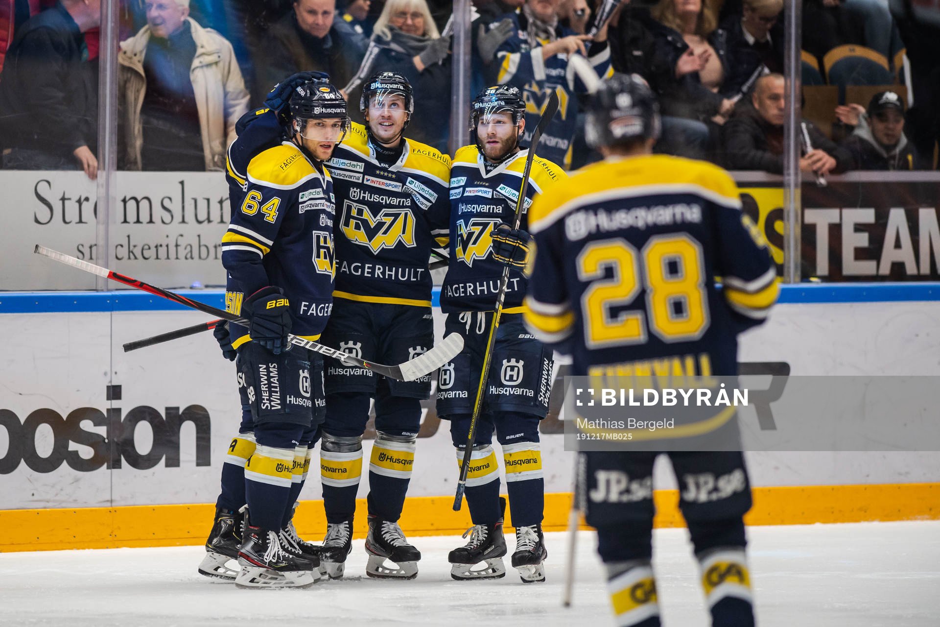 s Eric Martinsson, Alexander Bergström och Anthony Camara