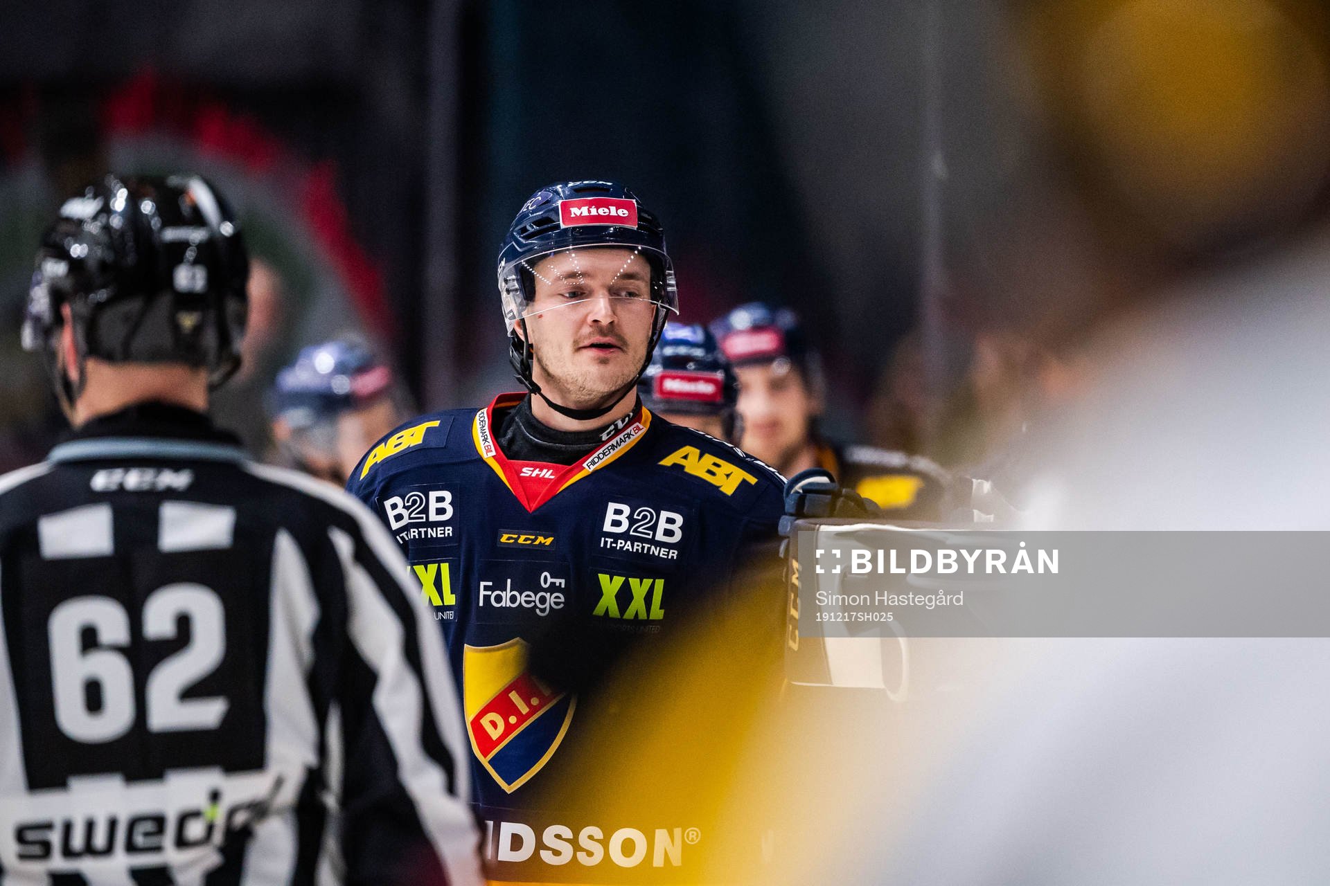 Djurgårdens Marcus Högström jublar