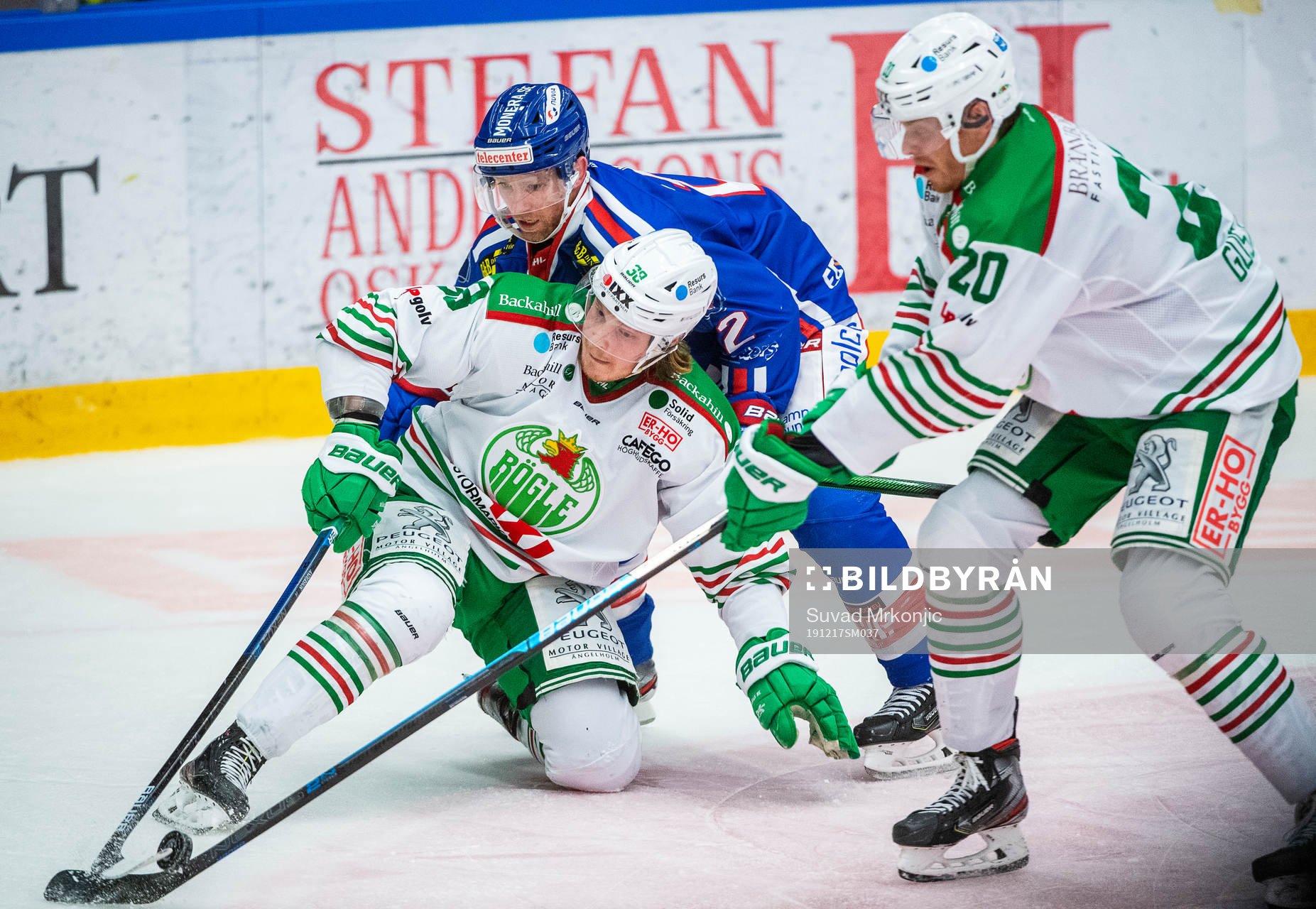 Oskarshamns Mattew Bodie och Rögles Erik Andersson samt