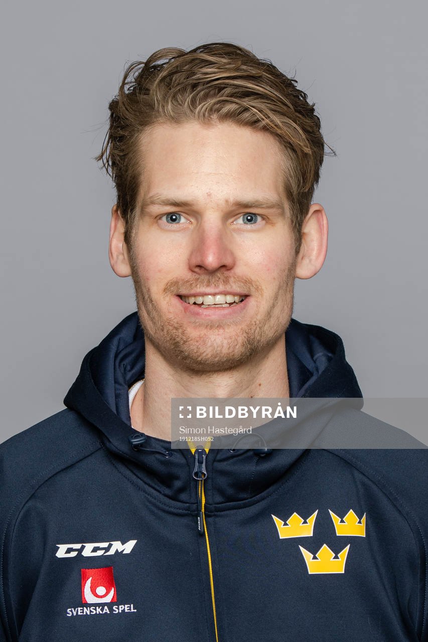 Henrik Karlsson, Physiotherapist of Sweden poses for a