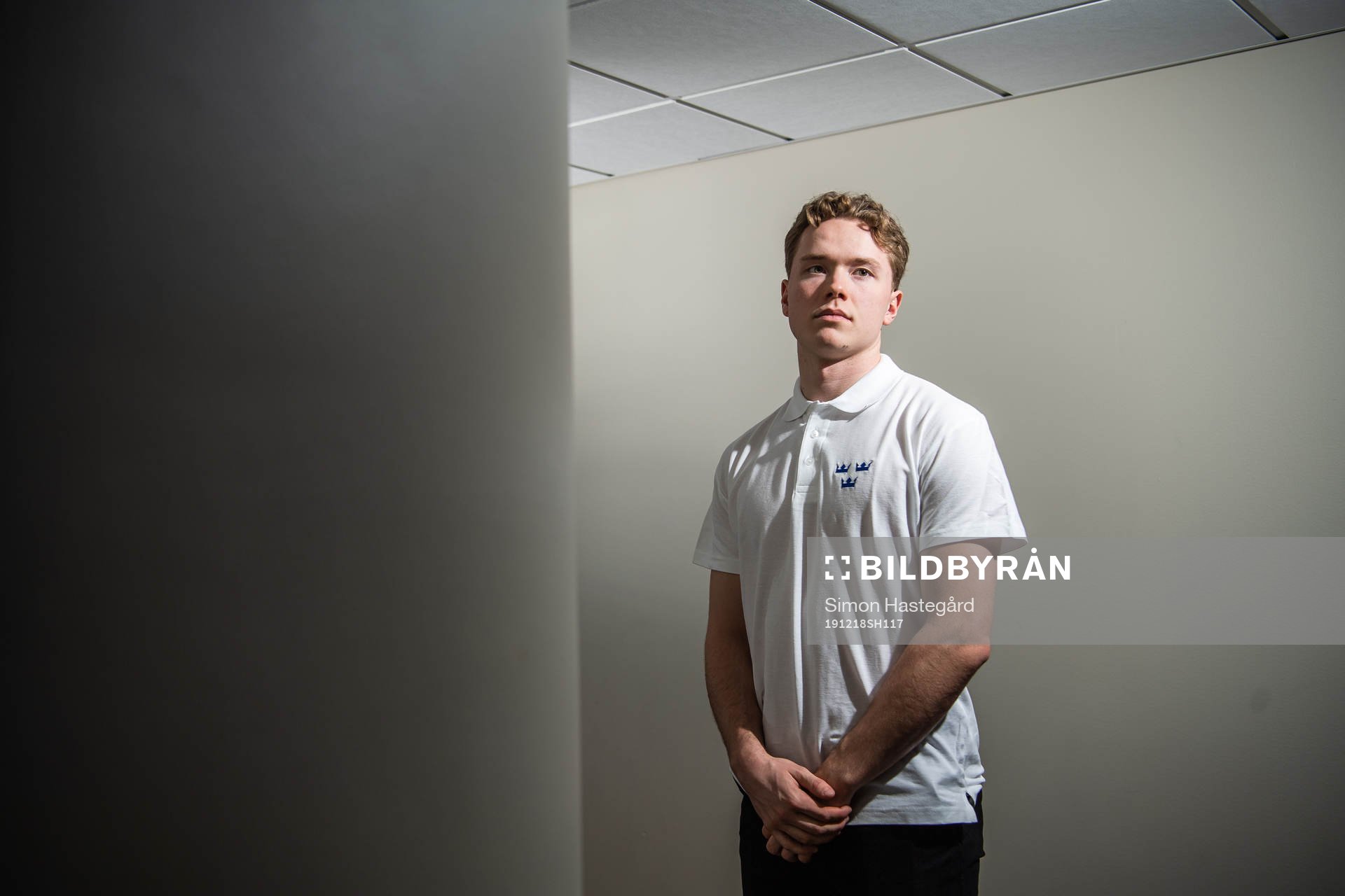 Linus Öberg of Sweden poses for a portrait