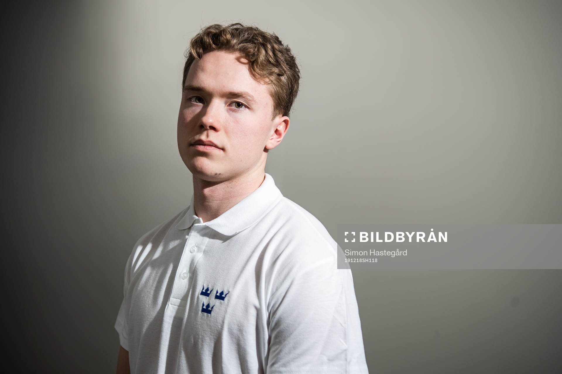 Linus Öberg of Sweden poses for a portrait