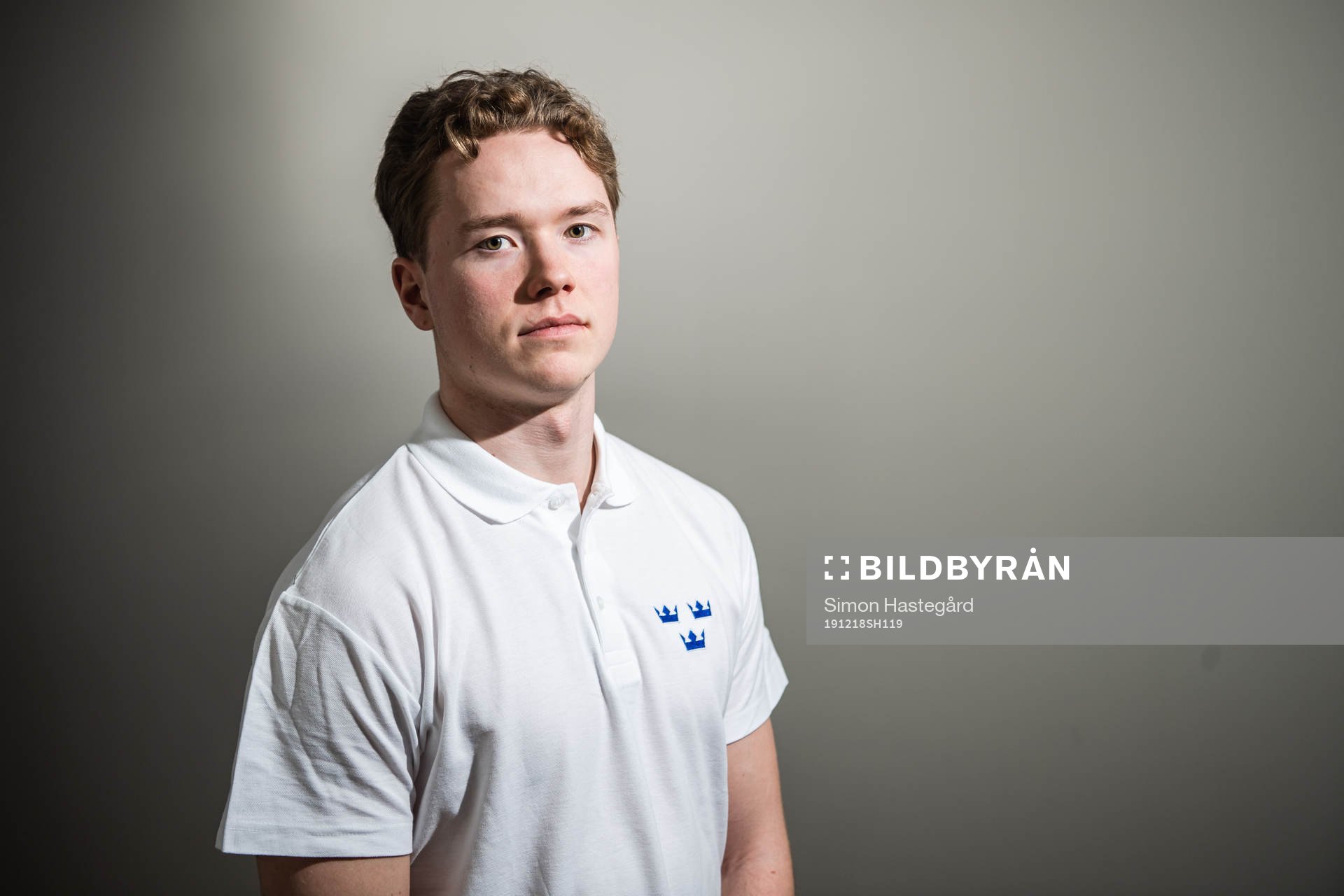 Linus Öberg of Sweden poses for a portrait