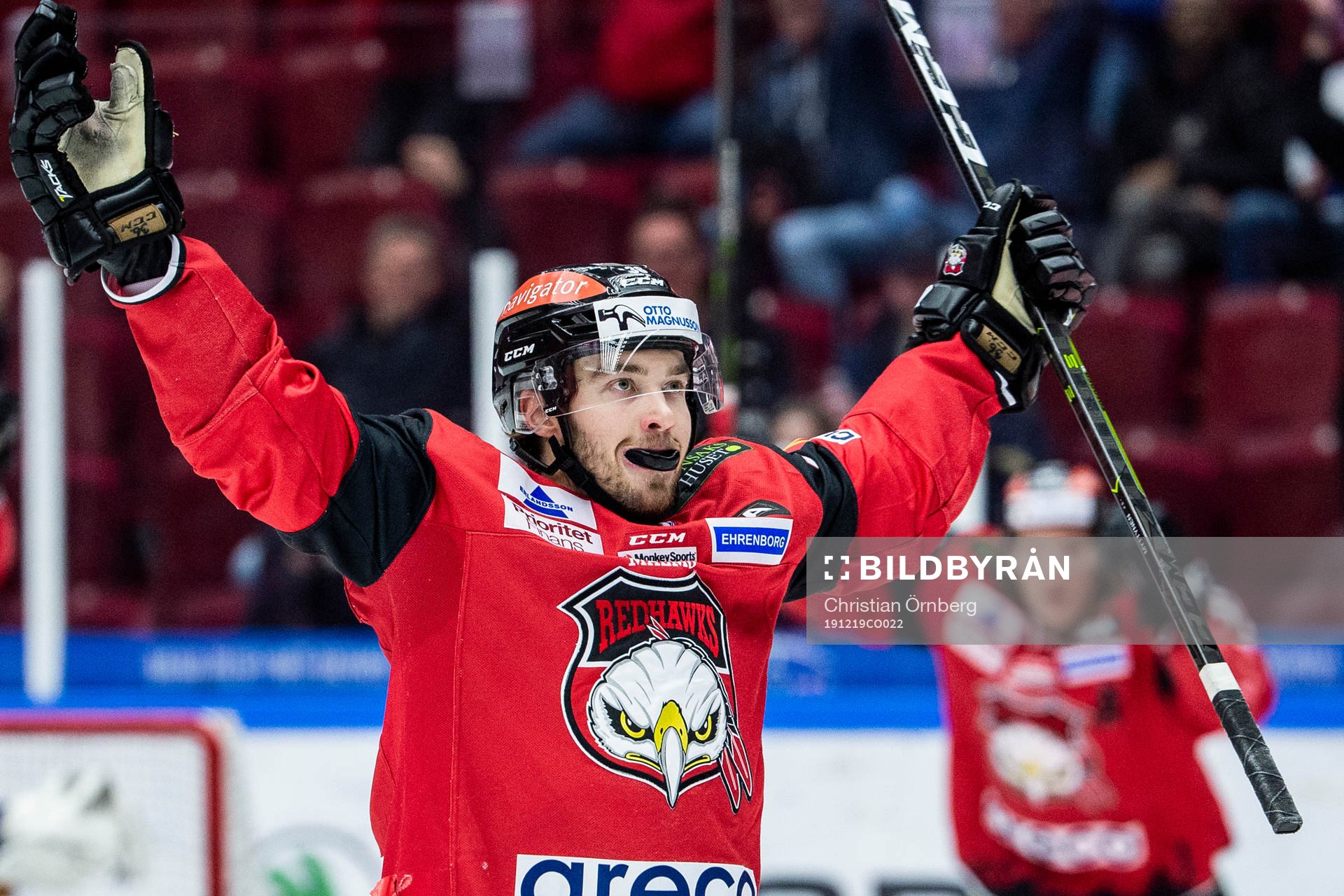 Malmö Redhawks Matias Myttynen jublar