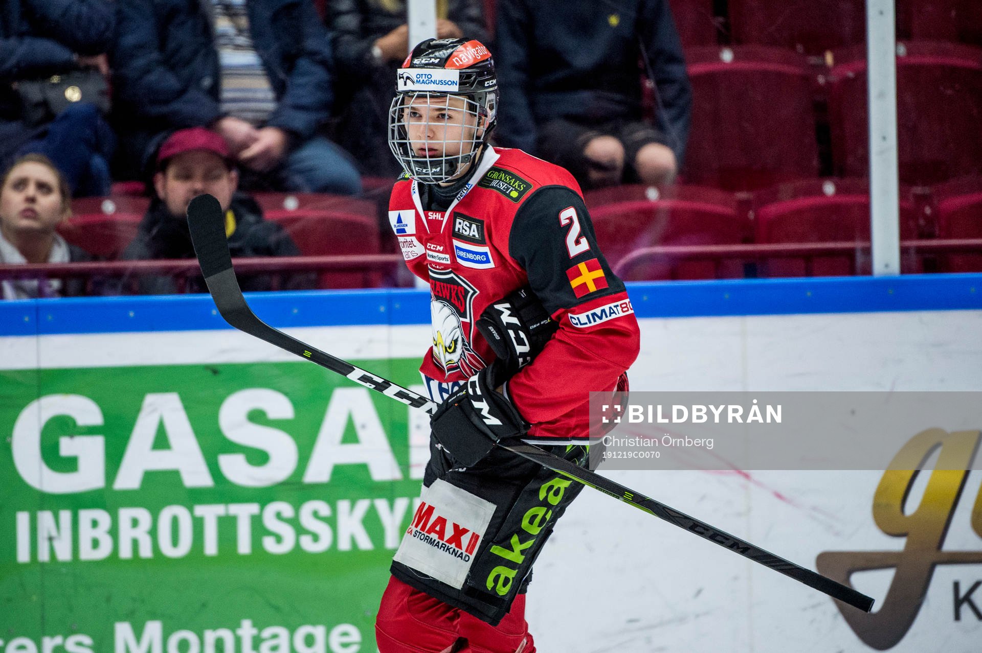 Malmö Redhawks Helge Grans