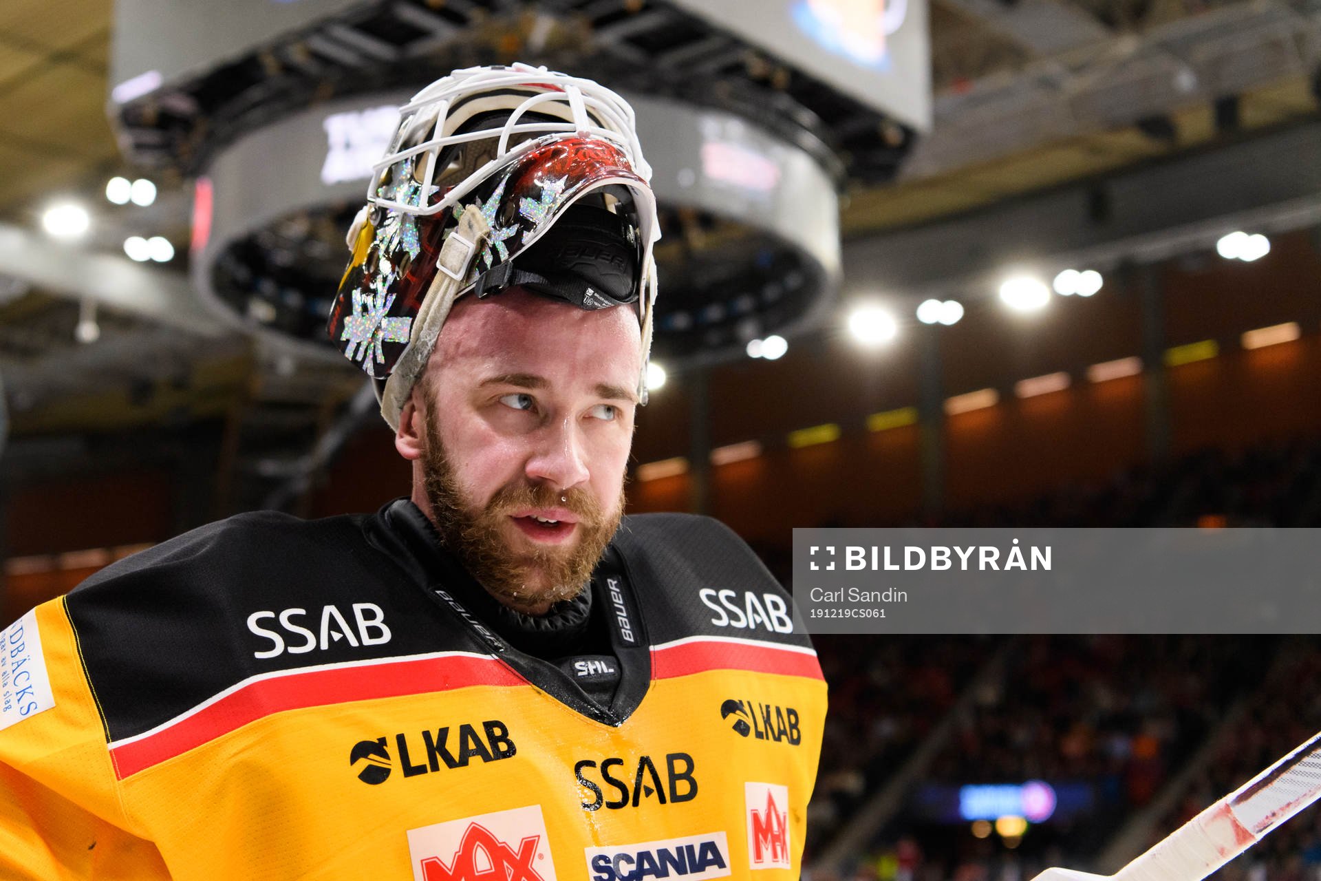 Luleås målvakt David Rautio