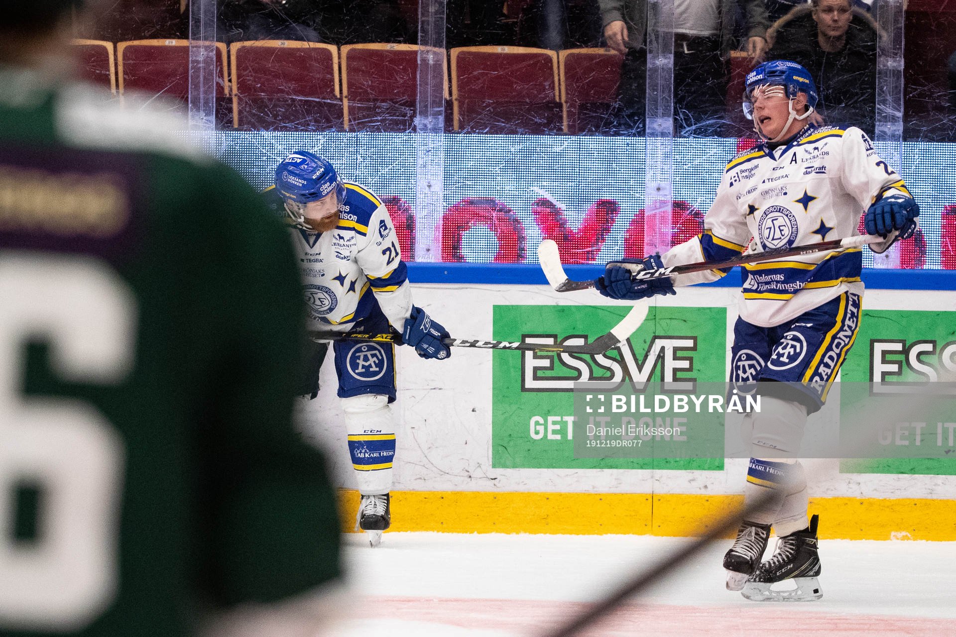 Leksands Mattias Ritola och Patrik Zackrisson