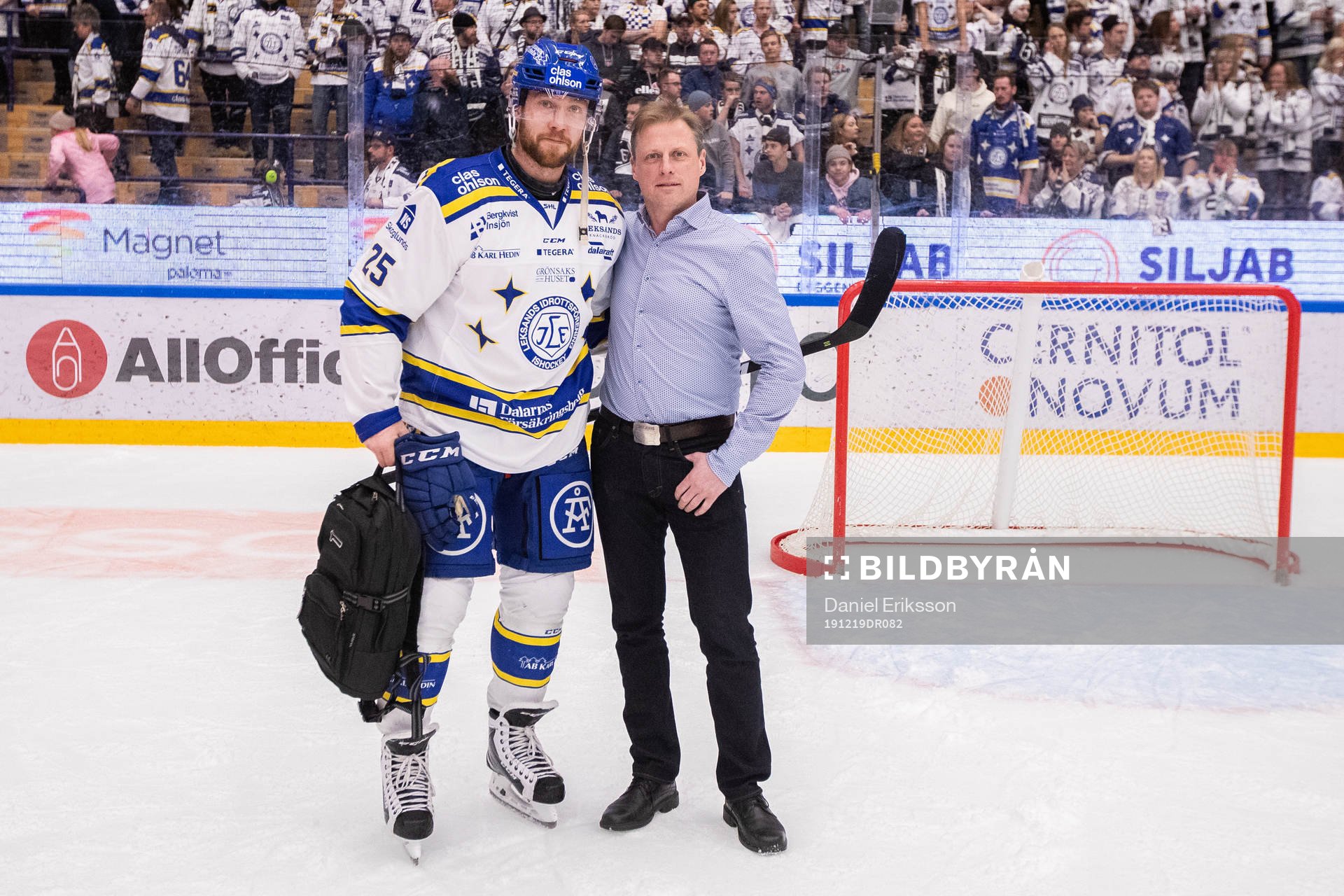 Leksands Linus Persson utsedd till matchens lirare