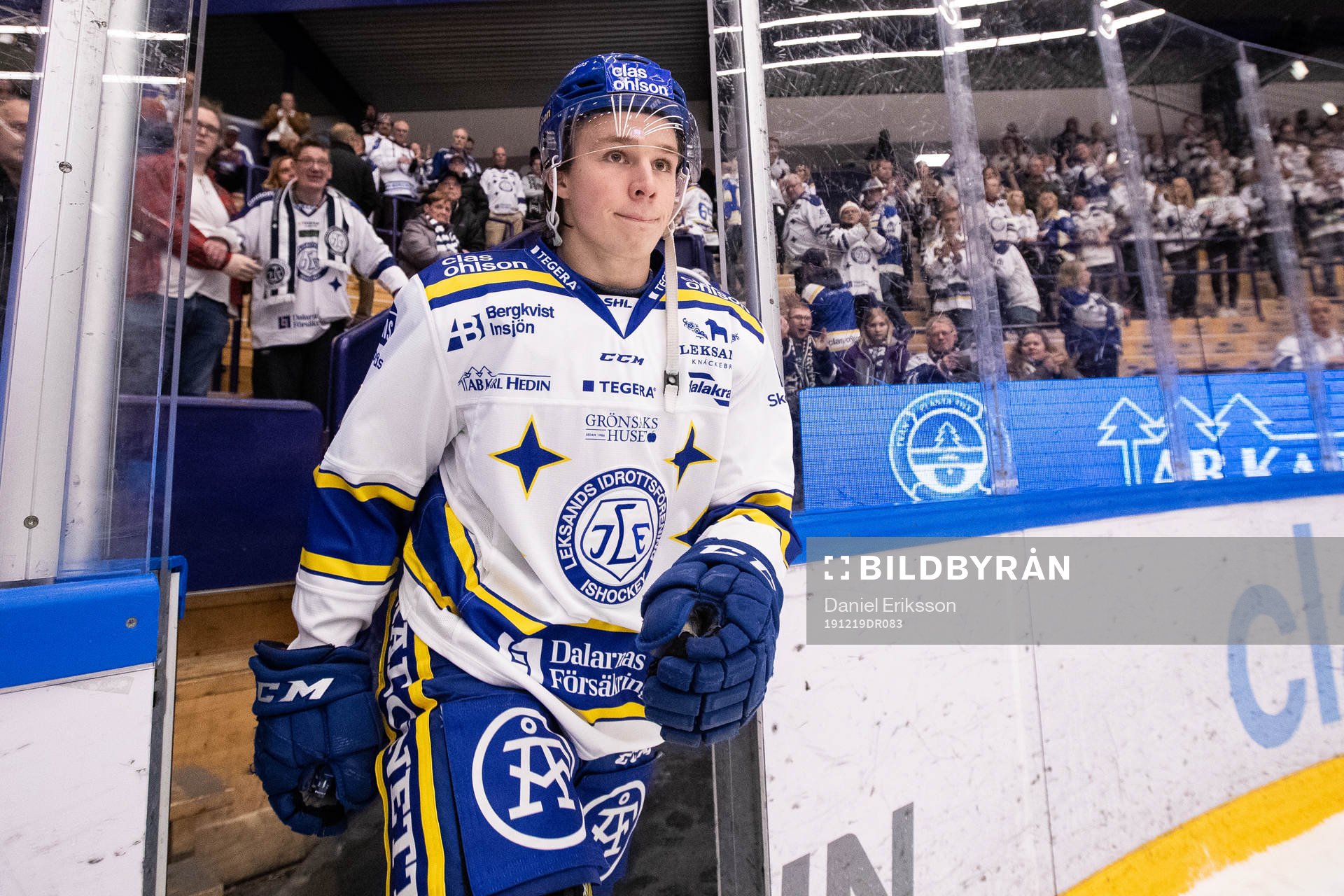 Leksands Marcus Karlberg utsedd till matchens krigare