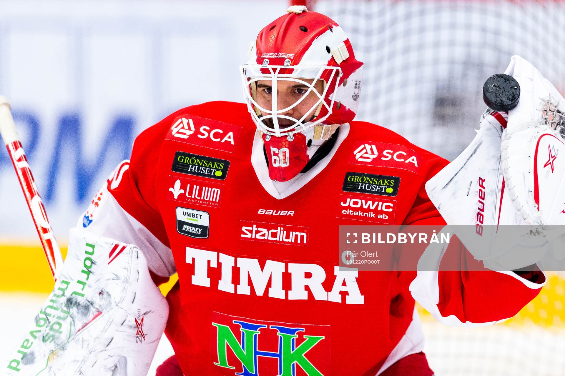 Timrås målvakt Adam Ohre