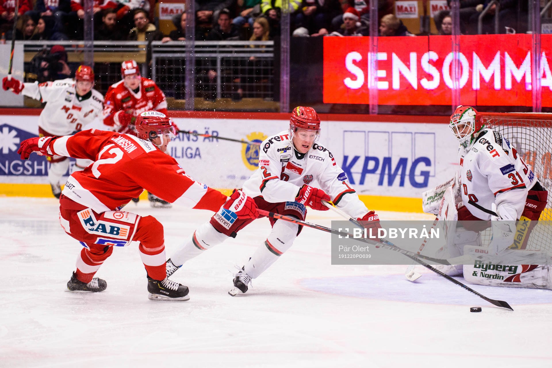 Timrås Christoffer Jansson och Modos Fredrik Olofsson